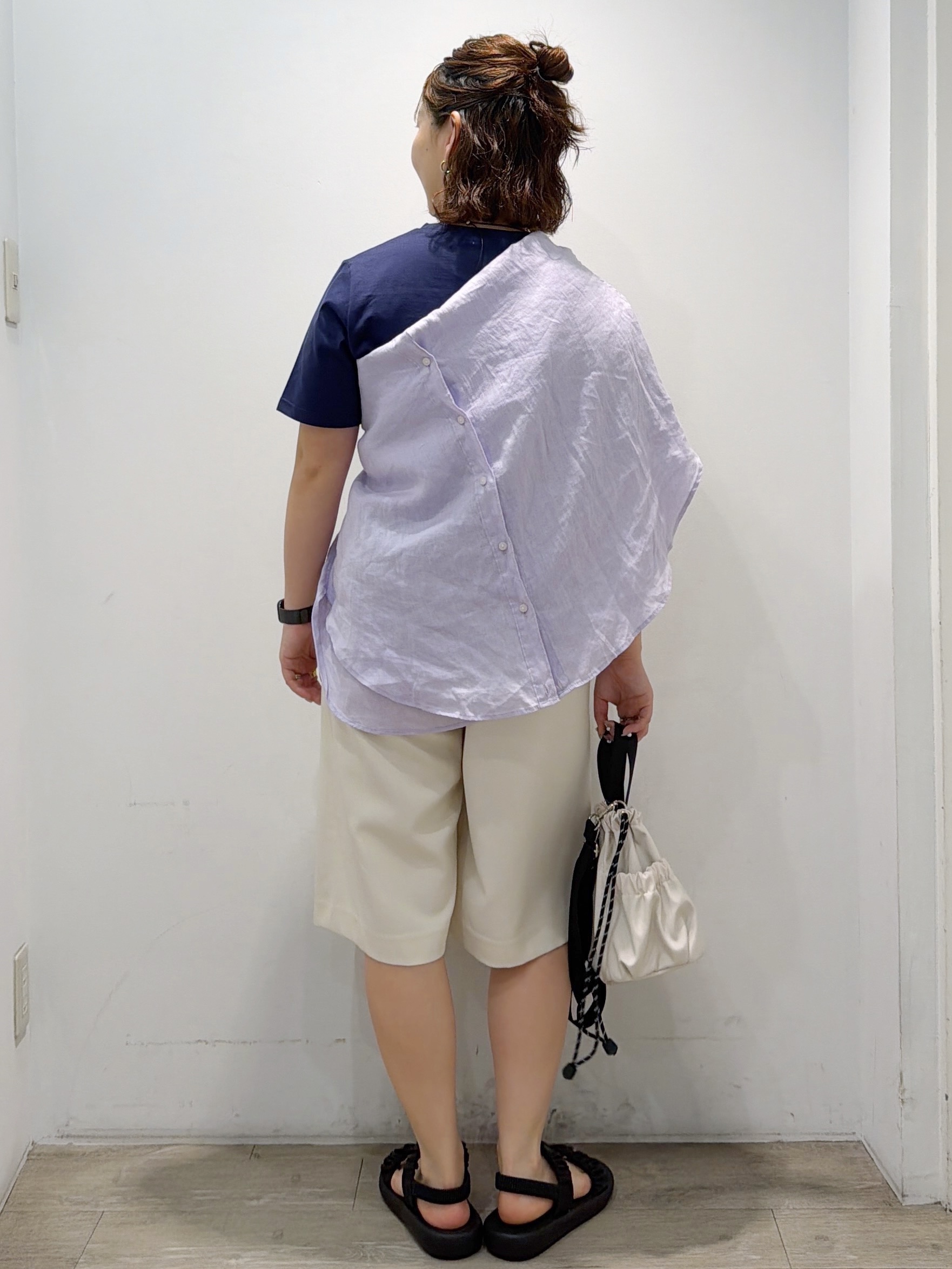 sumicaさんの「OPAQUE.CLIP｜アソートロゴTシャツ【洗濯機OK】」を使ったコーディネート