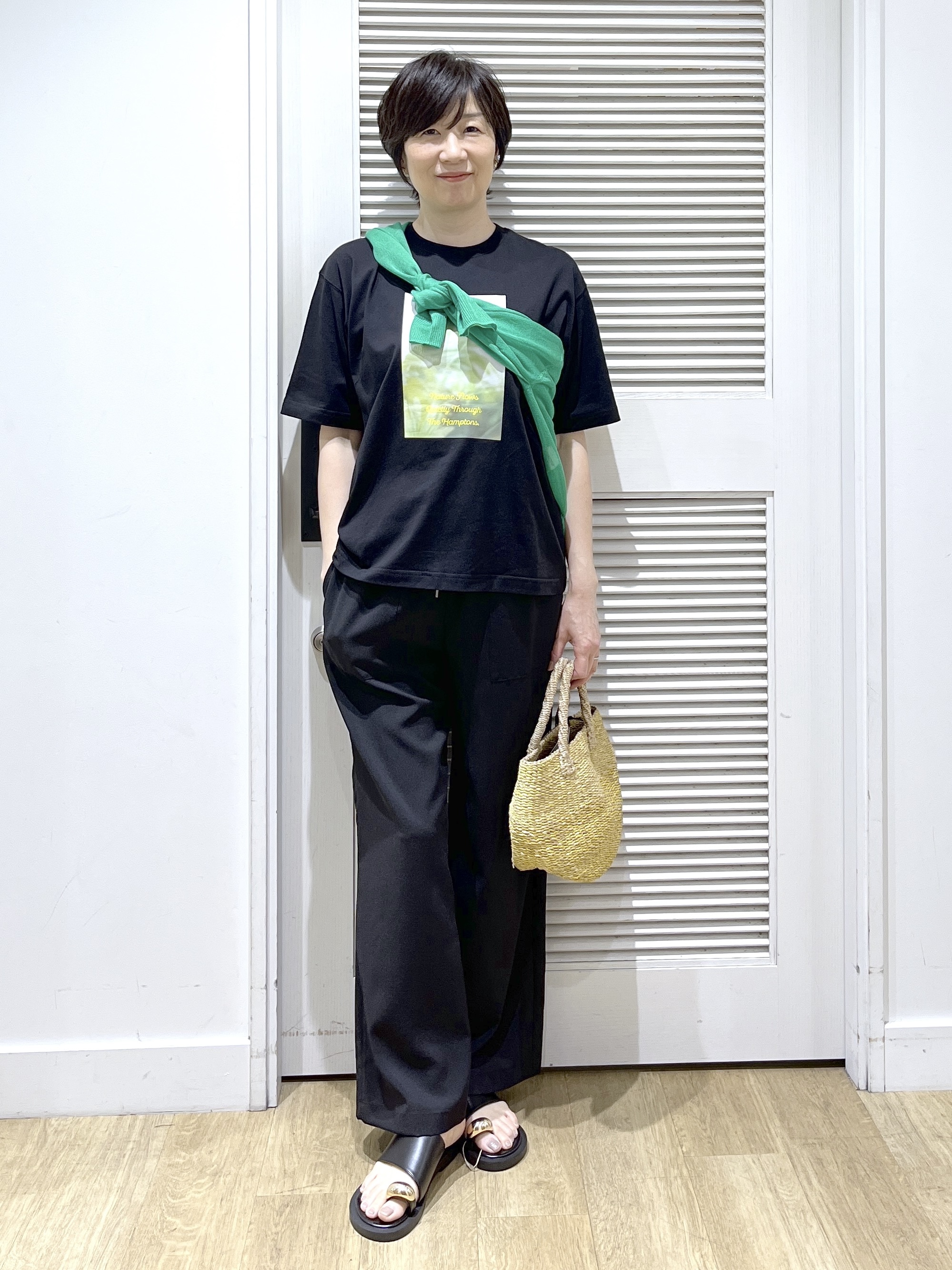 Miyazakiさんの「Dessin｜【洗える】オーガニック天竺フォトTシャツ」を使ったコーディネート