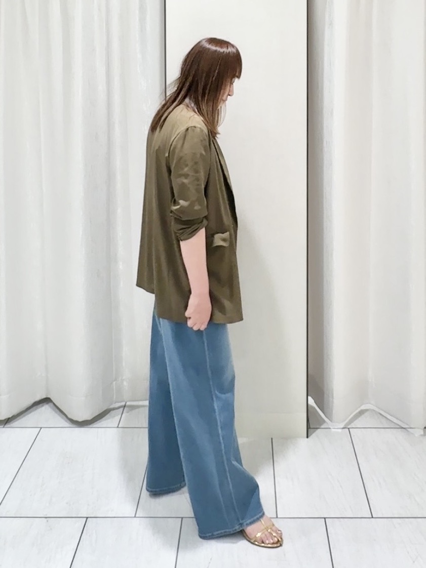 ʏᴜᴋɪᴋᴏさんの「UNTITLED｜◆【セットアップ可/接触冷感/通気性】ドライシアーダブルジャケット」を使ったコーディネート