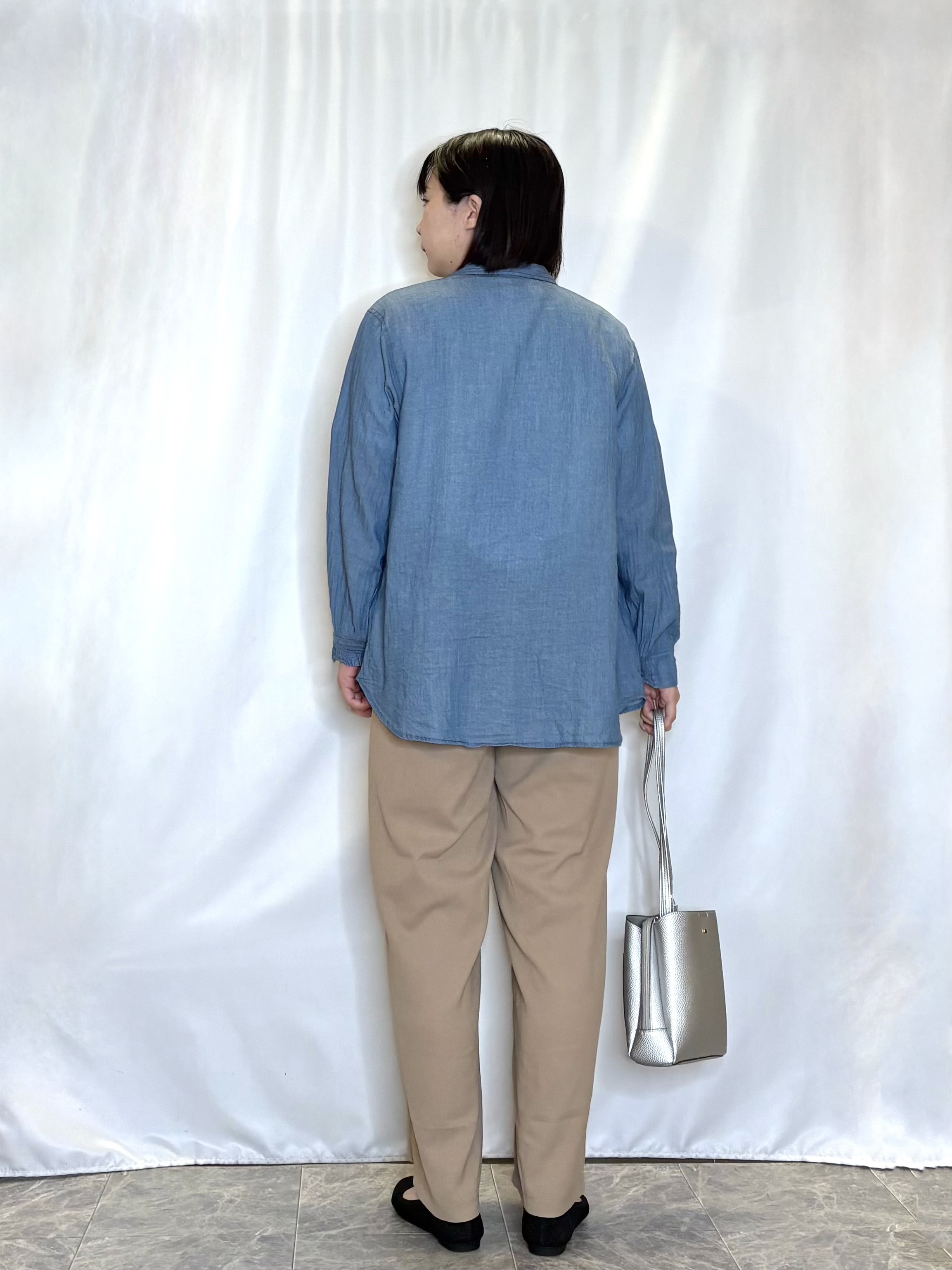 ネリさんの「SHOO･LA･RUE｜【ひんやり/S-LL/洗濯機可】色・柄選べる お袖チュールレイヤード プリントアソートTシャツ」を使ったコーディネート