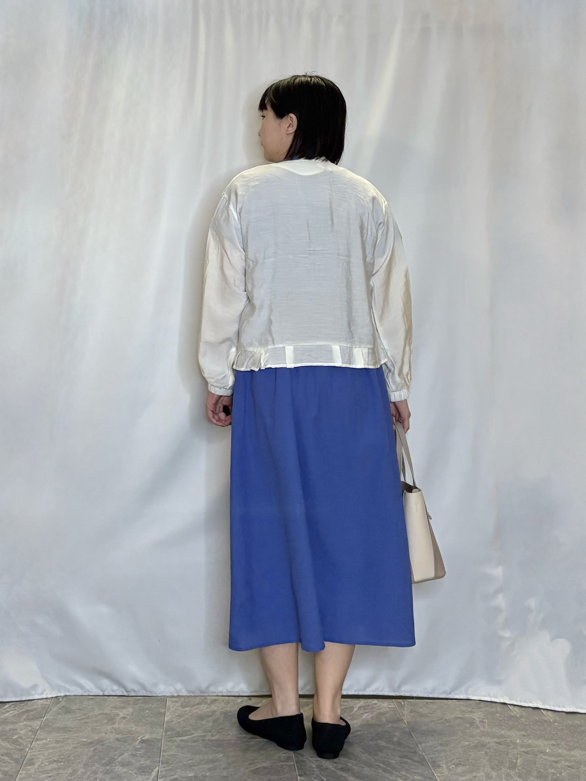 ネリさんの「SHOO･LA･RUE｜【S-LL/UV/吸水速乾/洗濯機可】通気性〇 ギャザーリボンワンピース」を使ったコーディネート