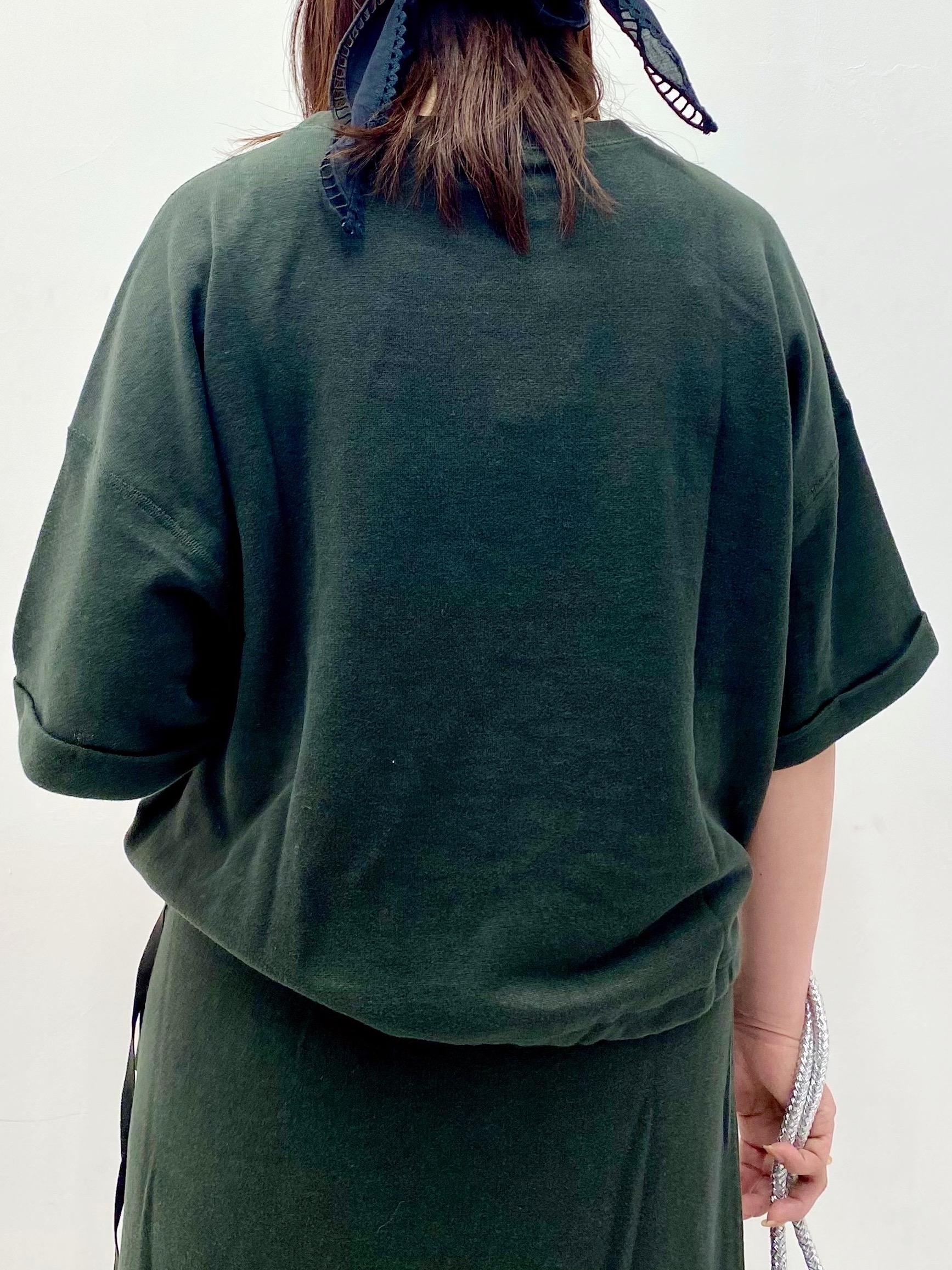 Sawaguchiさんの「DRESSTERIOR｜【ウォッシャブル/セットアップ可】ウォッシャブルリネンウラケスカート」を使ったコーディネート