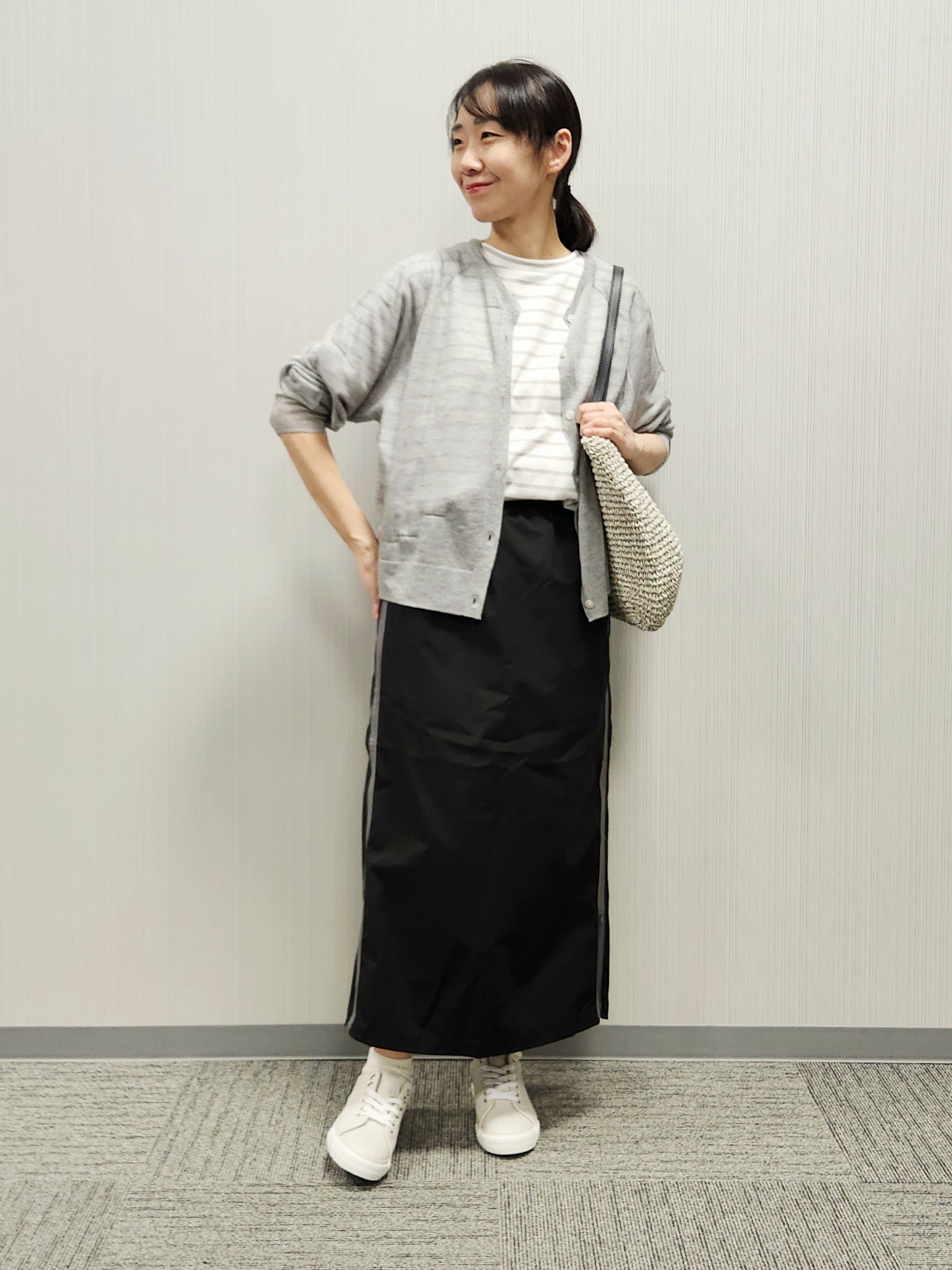 naraさんの「Dessin｜お守りカーディガン -ウォッシャブル-」を使ったコーディネート