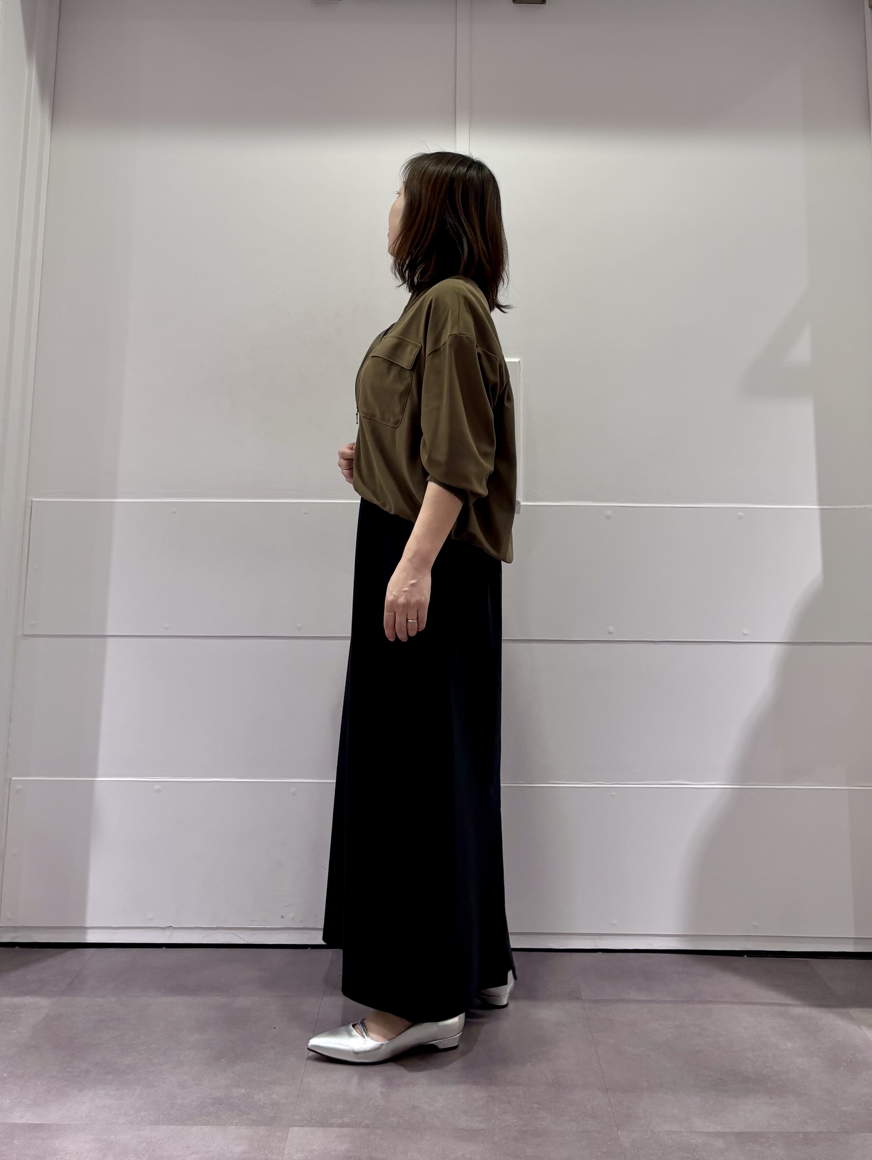 TOKOさんの「UNTITLED｜【接触冷感/UVカット/遮熱/抗菌防臭】ライトプレーティングワンピース」を使ったコーディネート