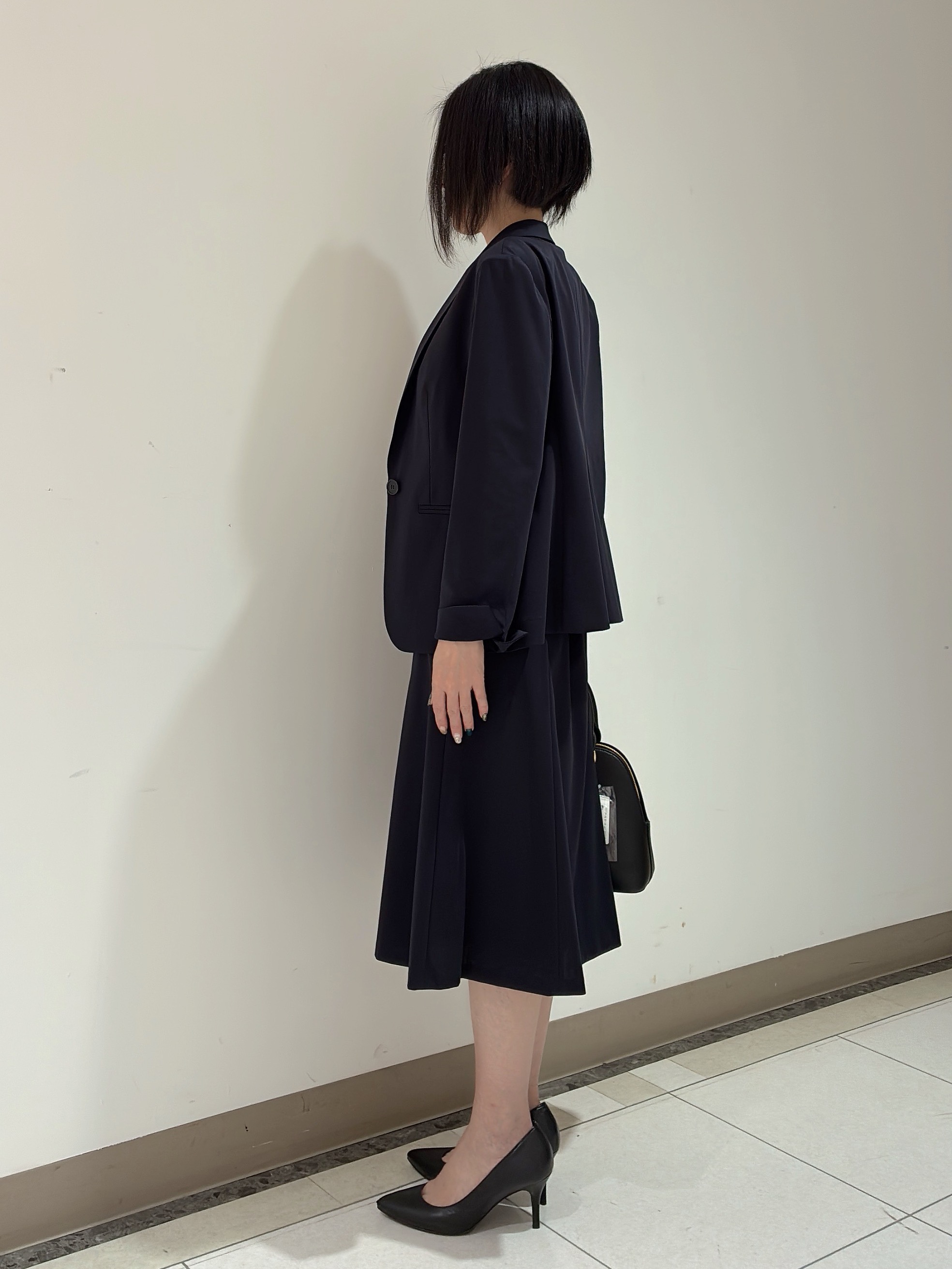 環さんの「UNTITLED｜【UV/接触冷感/スーツ】ジャージテーラードジャケット」を使ったコーディネート