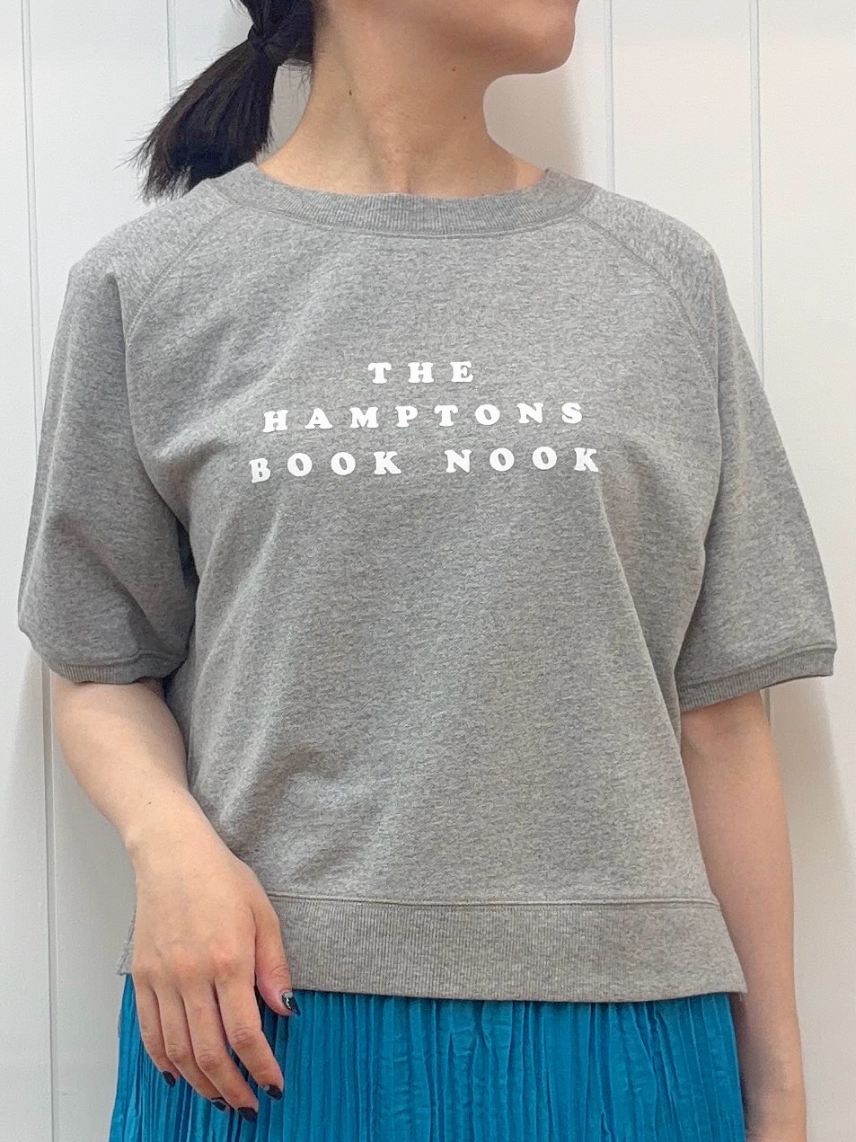 Mayaさんの「Dessin｜【洗える】フロッキーロゴ裏毛プルオーバー」を使ったコーディネート
