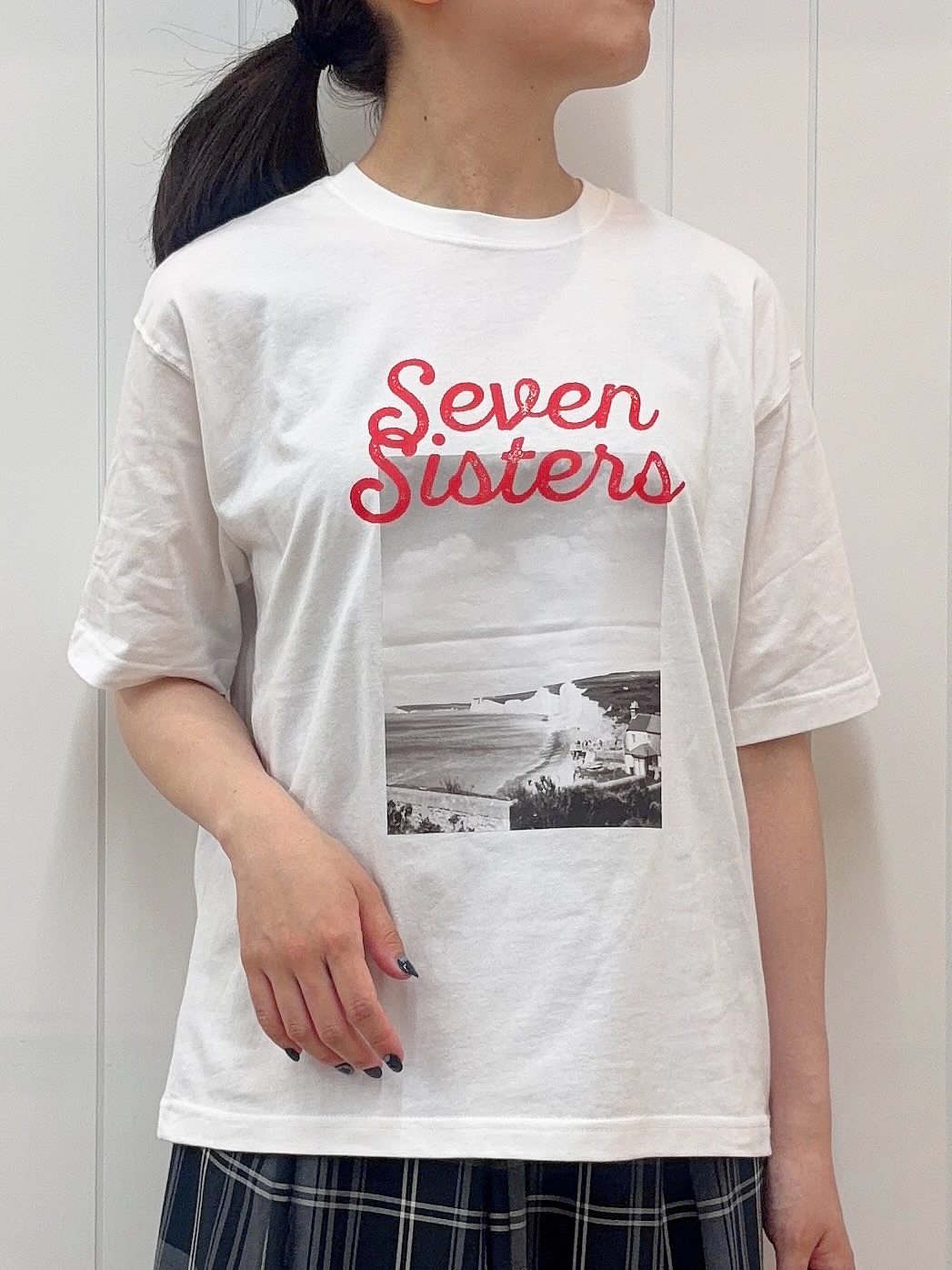 Mayaさんの「Dessin｜【ユニセックス/洗える】オーガニックロゴTシャツ」を使ったコーディネート