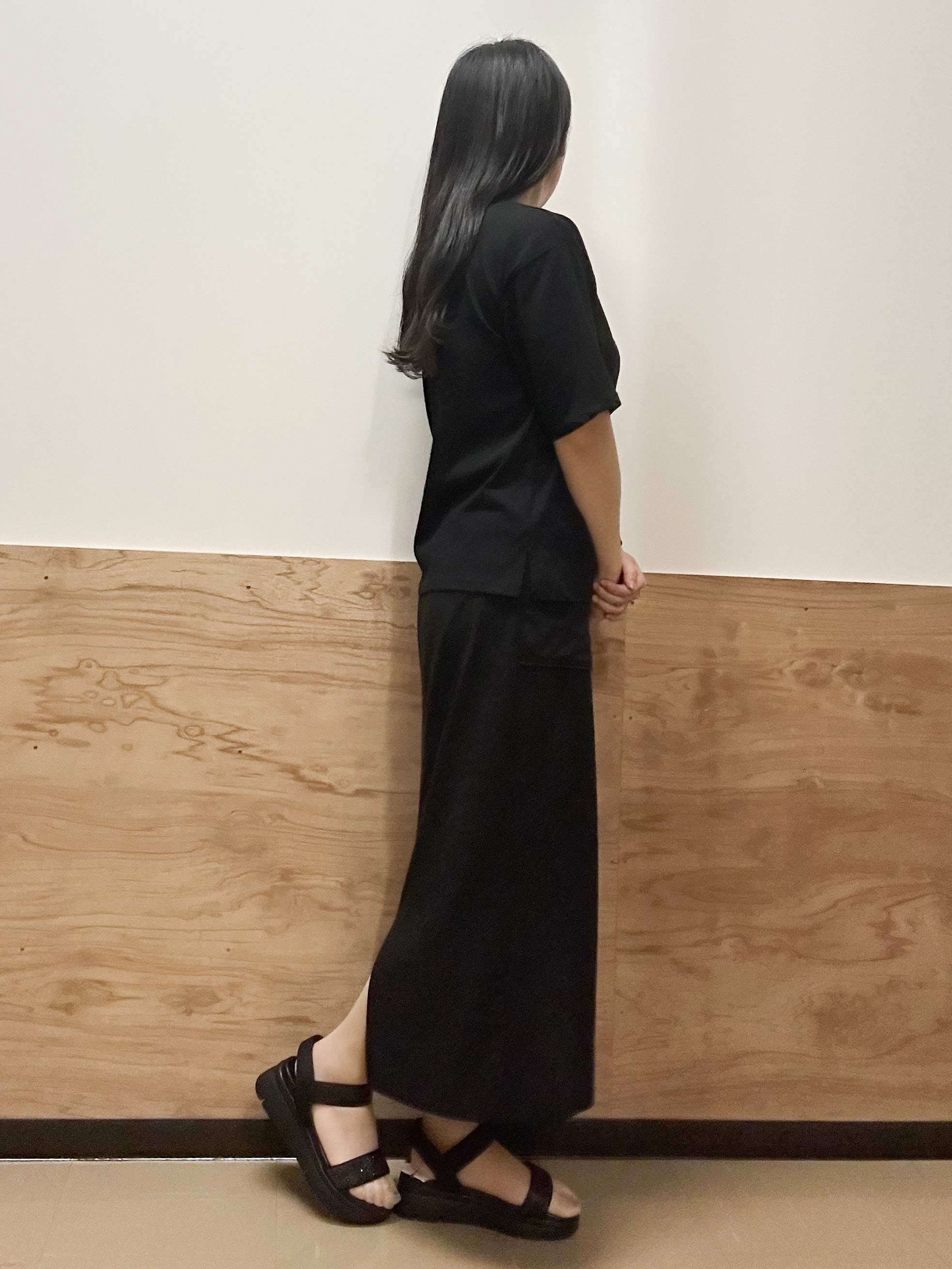 すーさんの「grove｜【UVカット/接触冷感】プリントアソート5分袖Tシャツ」を使ったコーディネート