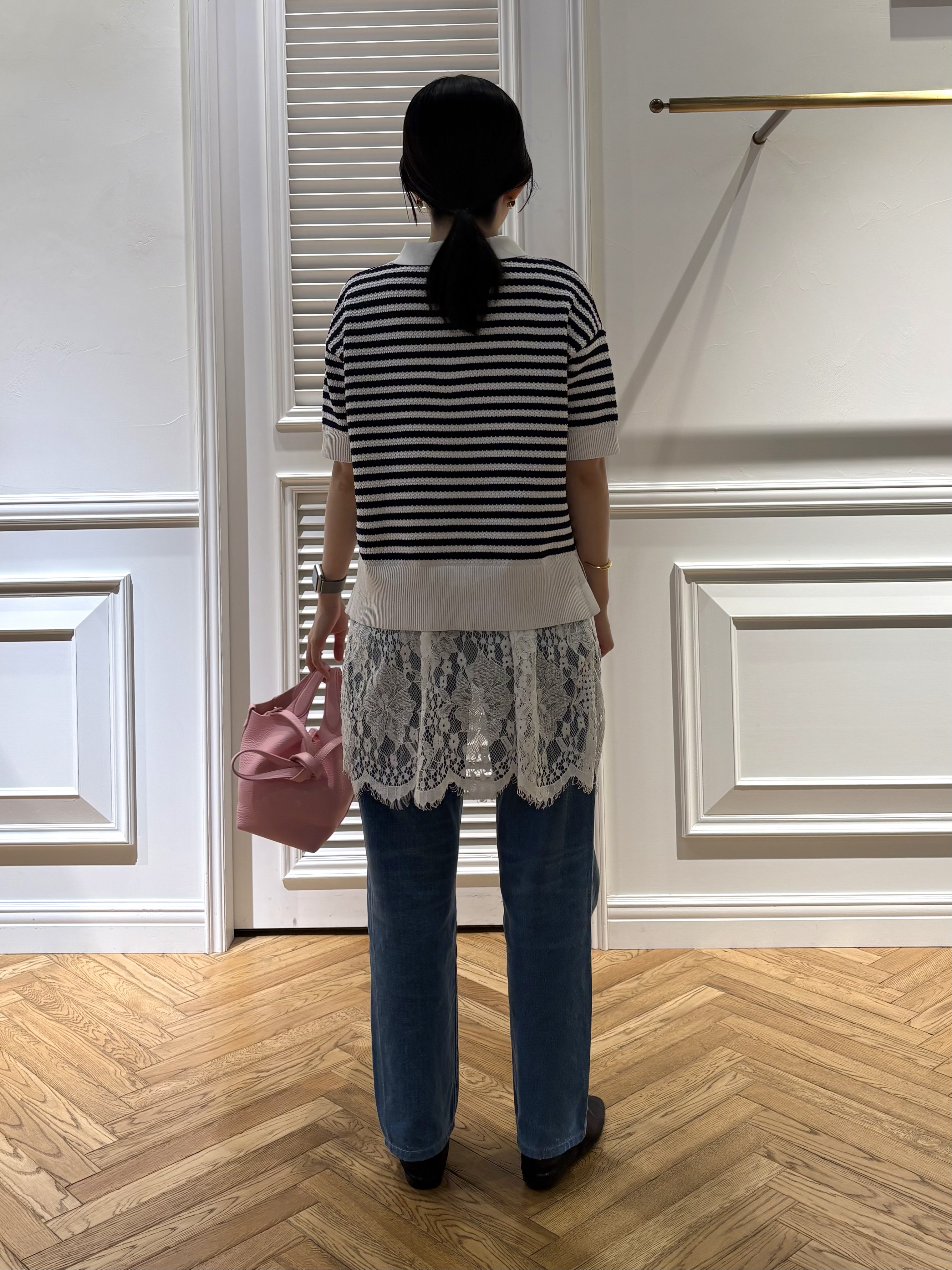cocoさんの「DRESSTERIOR｜【ウォッシャブル】テーパードコンフォートデニム」を使ったコーディネート