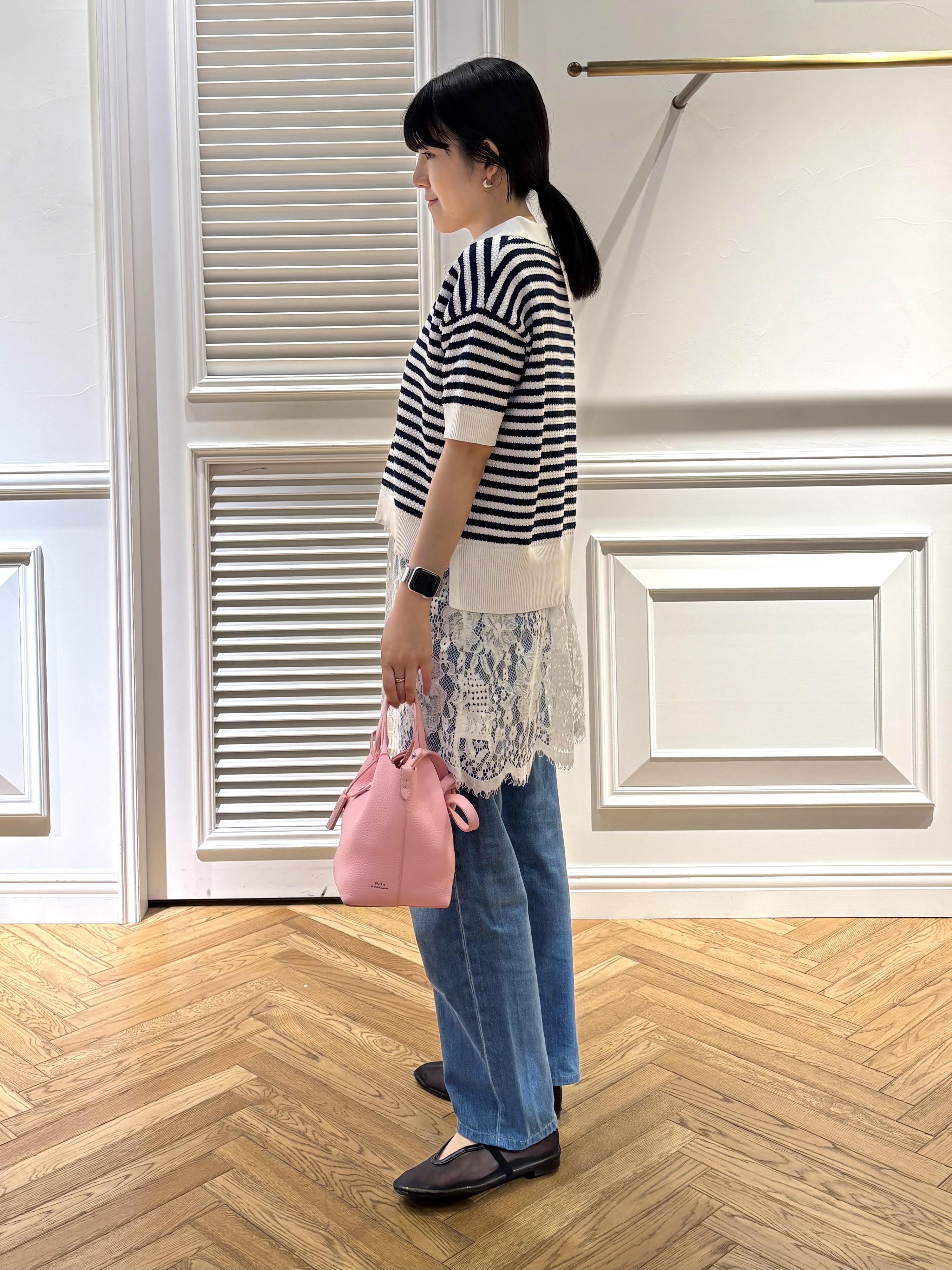 cocoさんの「DRESSTERIOR｜【ウォッシャブル】テーパードコンフォートデニム」を使ったコーディネート
