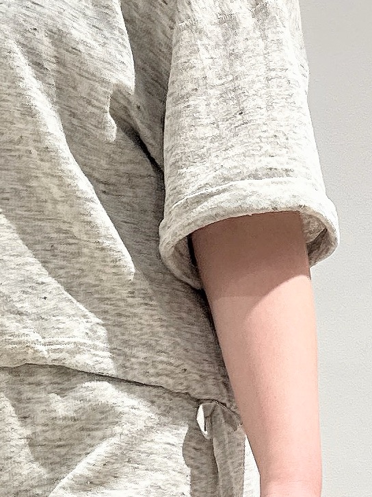 なかもとあきさんの「DRESSTERIOR｜【ウォッシャブル/セットアップ可】ウォッシャブルリネンウラケスカート」を使ったコーディネート