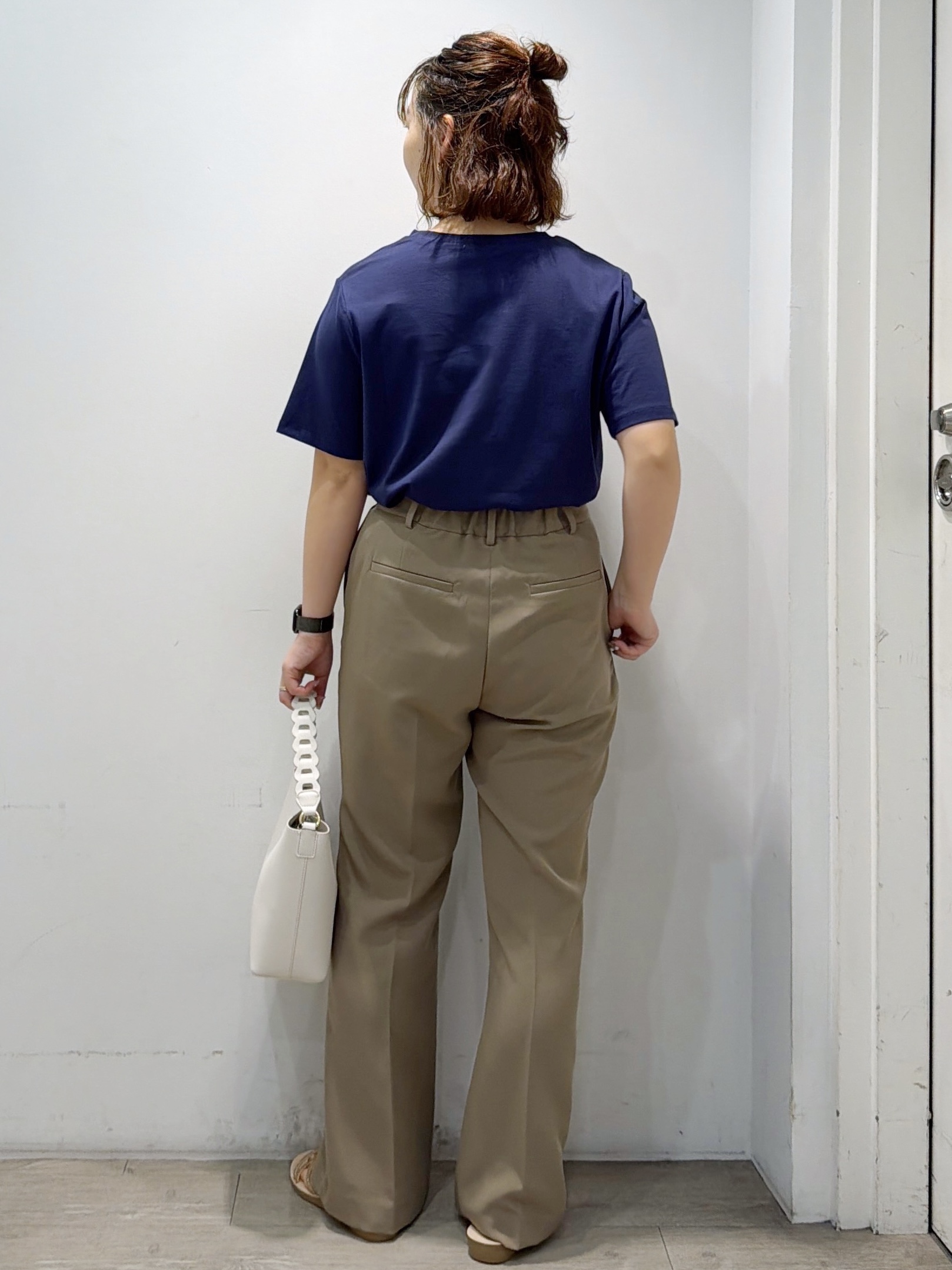 sumicaさんの「OPAQUE.CLIP｜アソートロゴTシャツ【洗濯機OK】」を使ったコーディネート