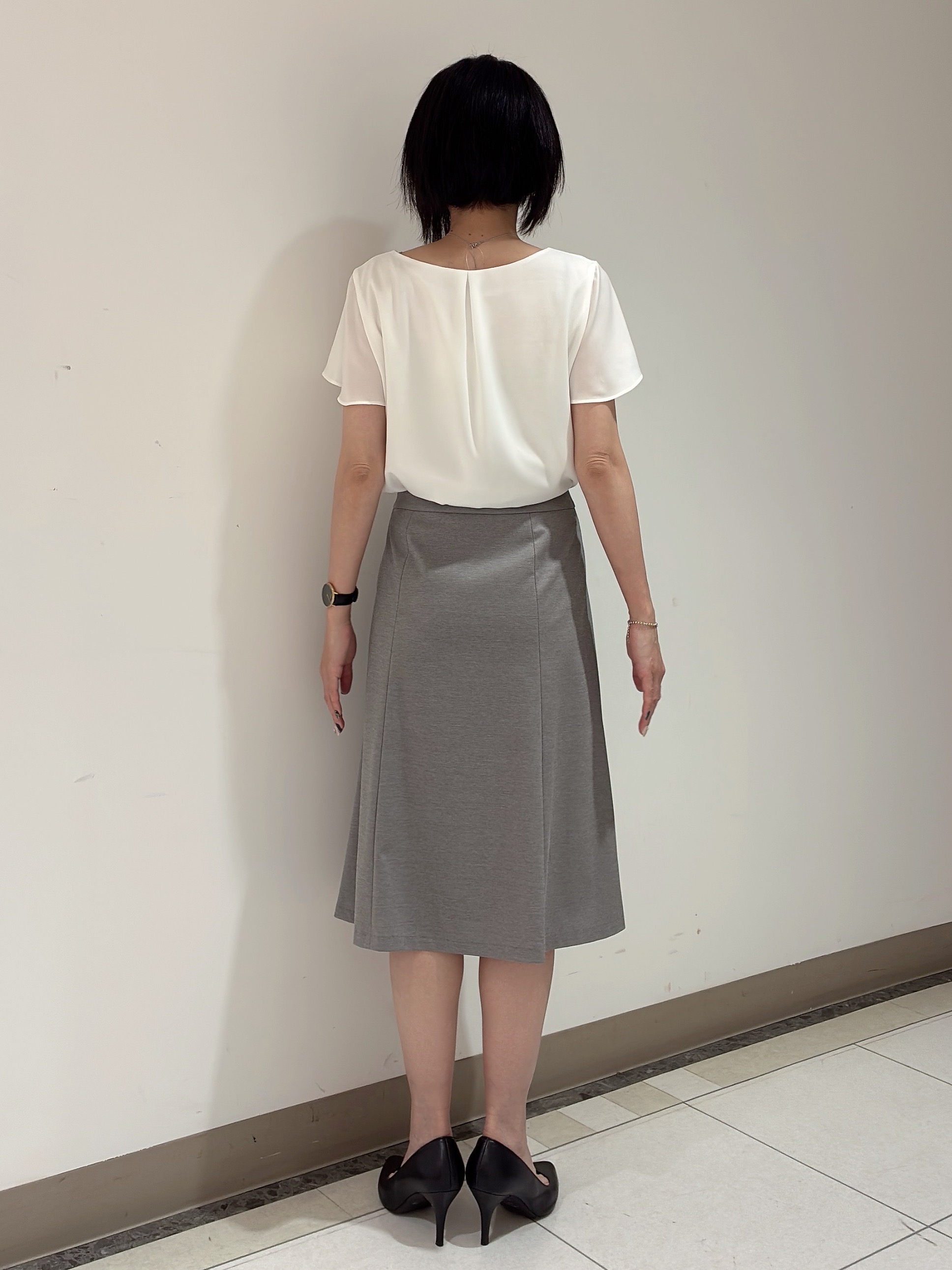 環さんの「UNTITLED｜【UV/接触冷感/スーツ】ジャージテーラードジャケット」を使ったコーディネート