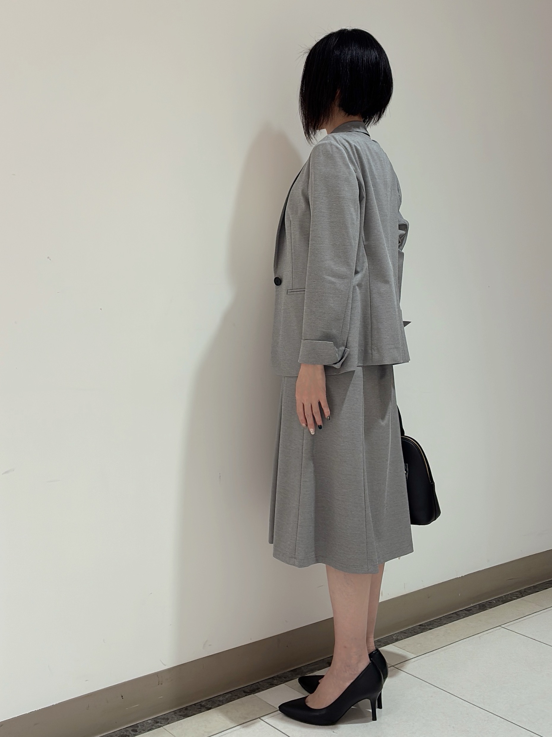 環さんの「UNTITLED｜【UV/接触冷感/スーツ】ジャージテーラードジャケット」を使ったコーディネート