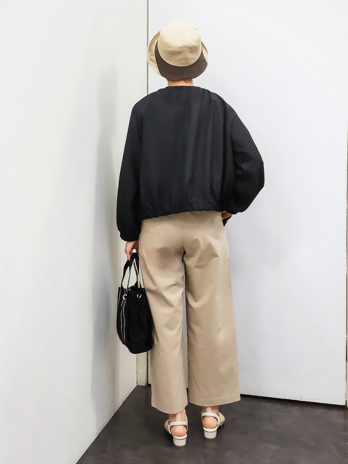 やまちゃんさんの「grove｜気温調整にも◎ブラウス感覚で羽織れるシアーブルゾン」を使ったコーディネート
