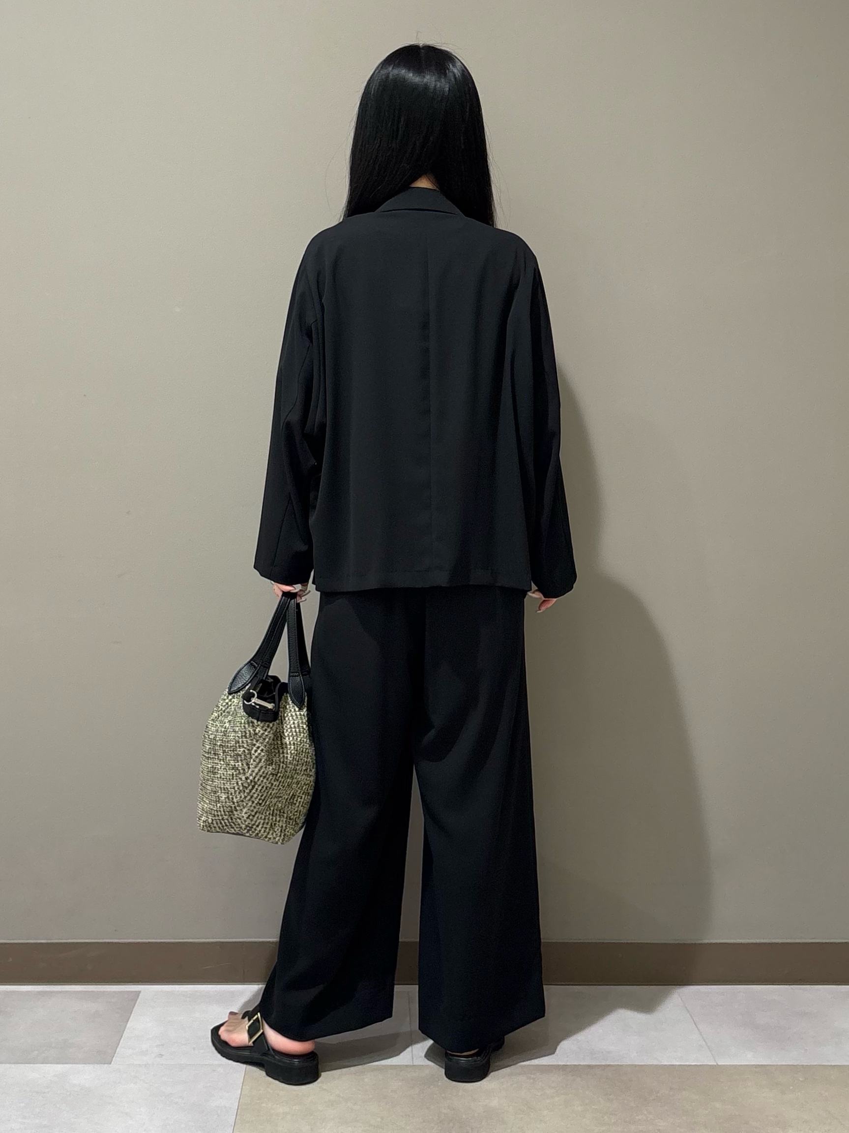 KEIKOさんの「INDIVI｜【接触冷感／透湿／着る日傘】ドルマンダブルジャケット」を使ったコーディネート