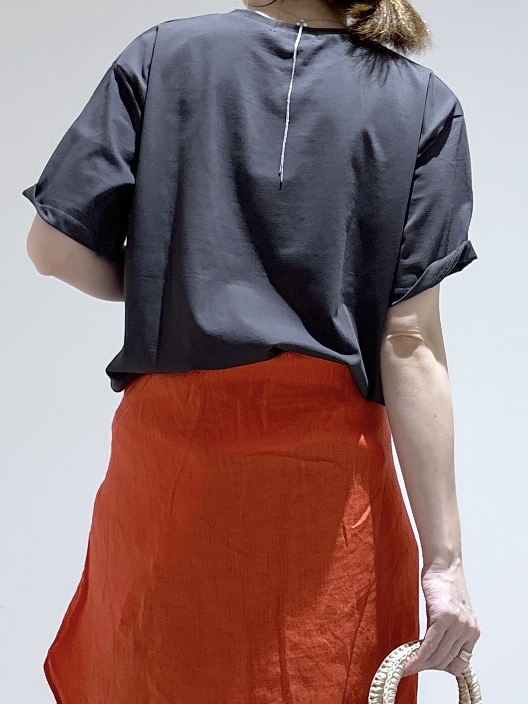 はなさんの「OPAQUE.CLIP｜ロゴプリントアソートTシャツ【洗濯機OK】」を使ったコーディネート