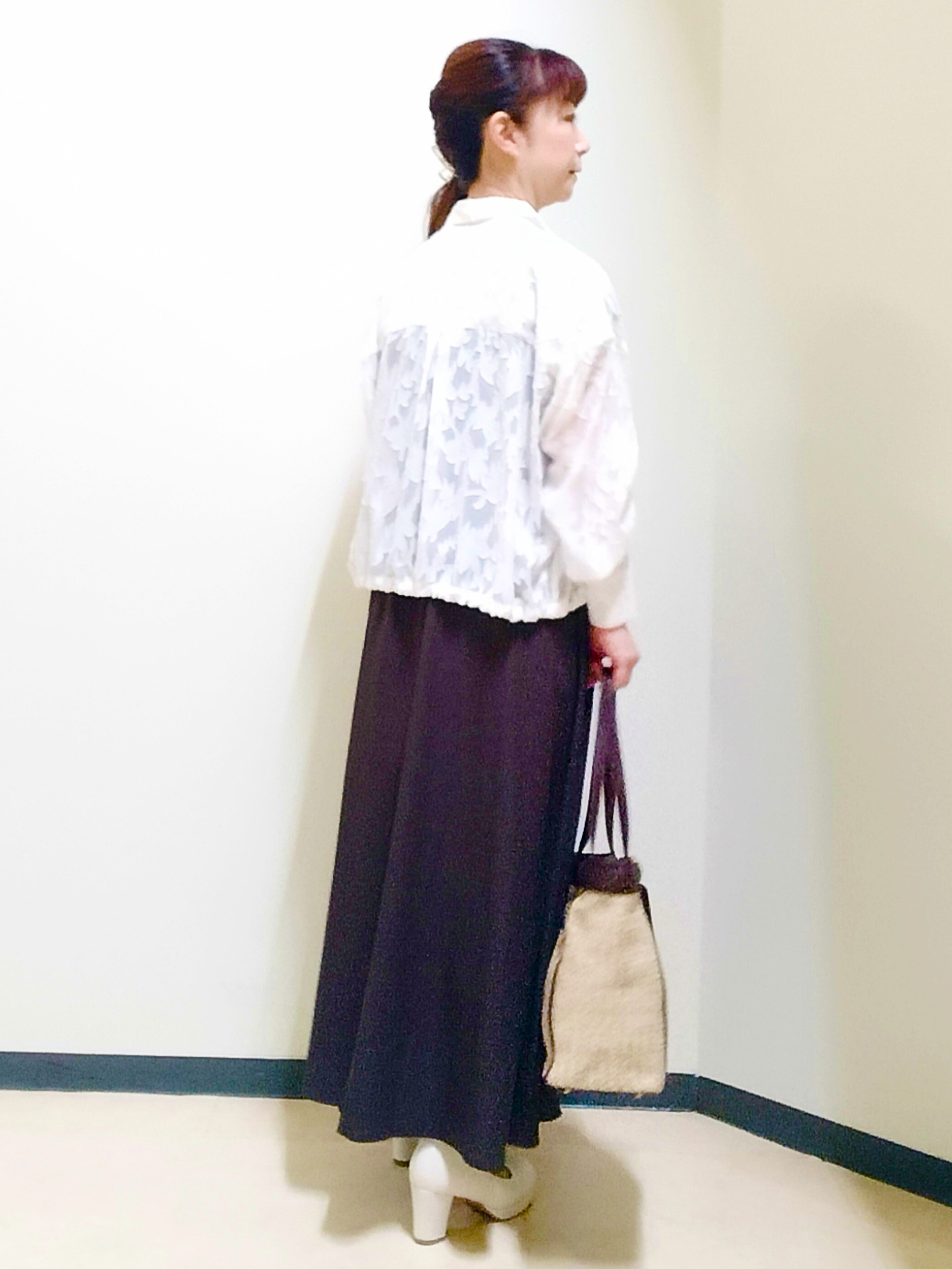 花さんの「Reflect｜【マシンウォッシャブル】フロントボタンワンピース」を使ったコーディネート