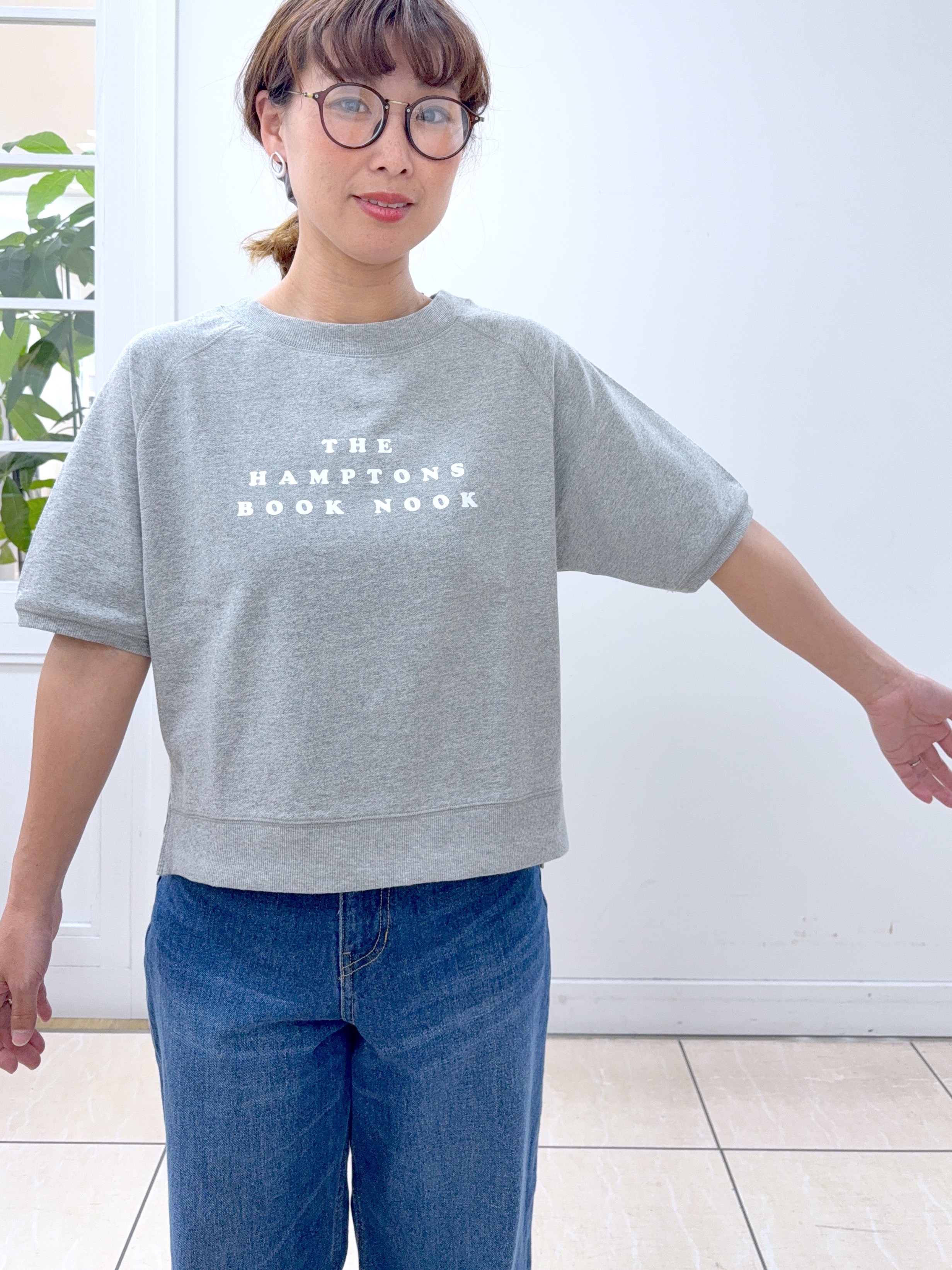 Osawaさんの「Dessin｜【洗える】フロッキーロゴ裏毛プルオーバー」を使ったコーディネート