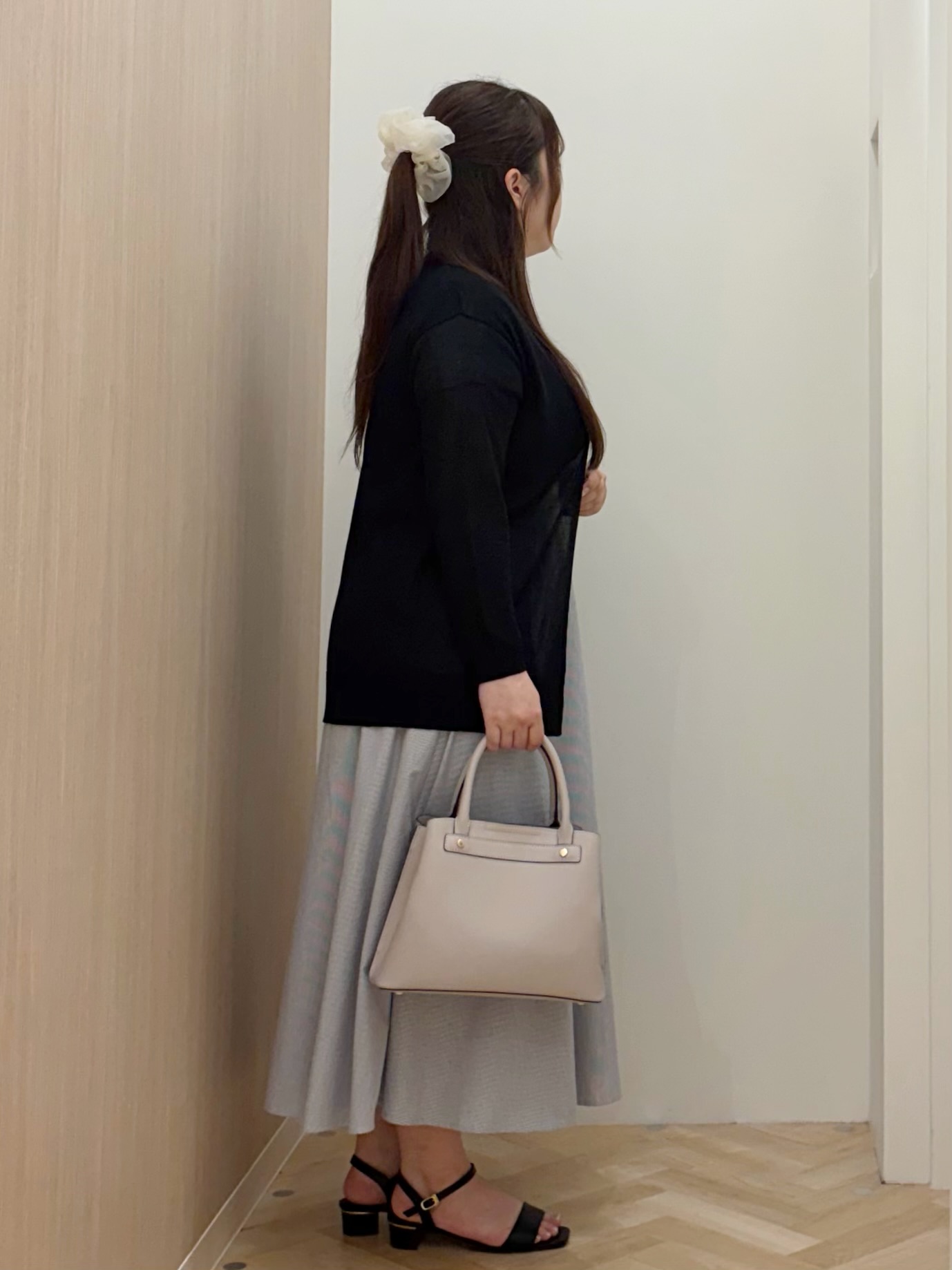 akariさんの「grove｜【UVカット】ベーシックロングカーディガン」を使ったコーディネート