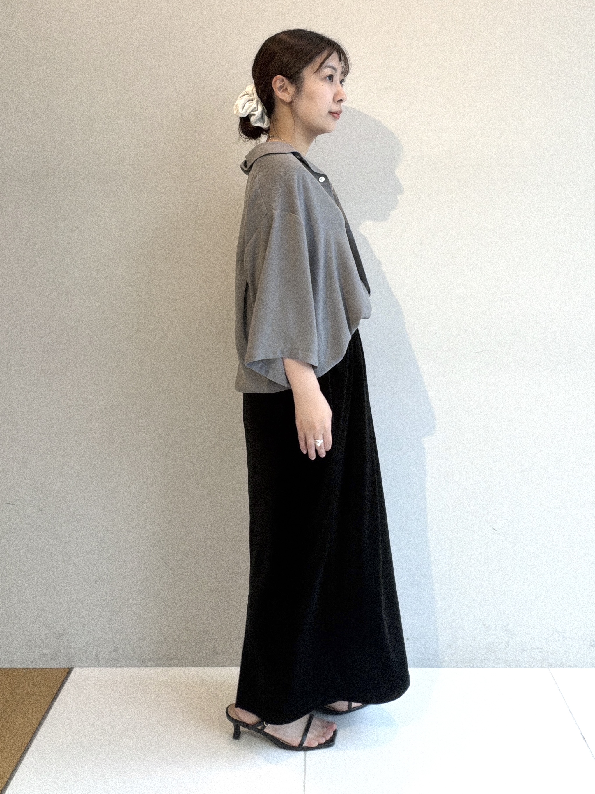 abeさんの「tk.TAKEO KIKUCHI｜テッククレープ半袖シャツ」を使ったコーディネート