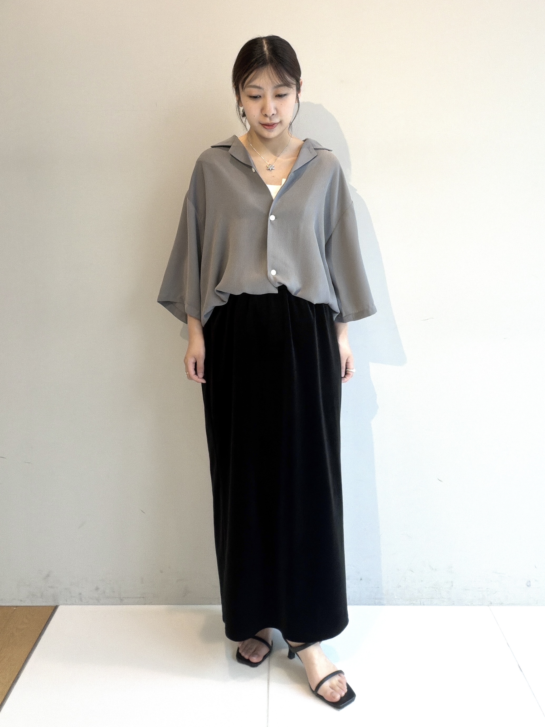 abeさんの「tk.TAKEO KIKUCHI｜テッククレープ半袖シャツ」を使ったコーディネート