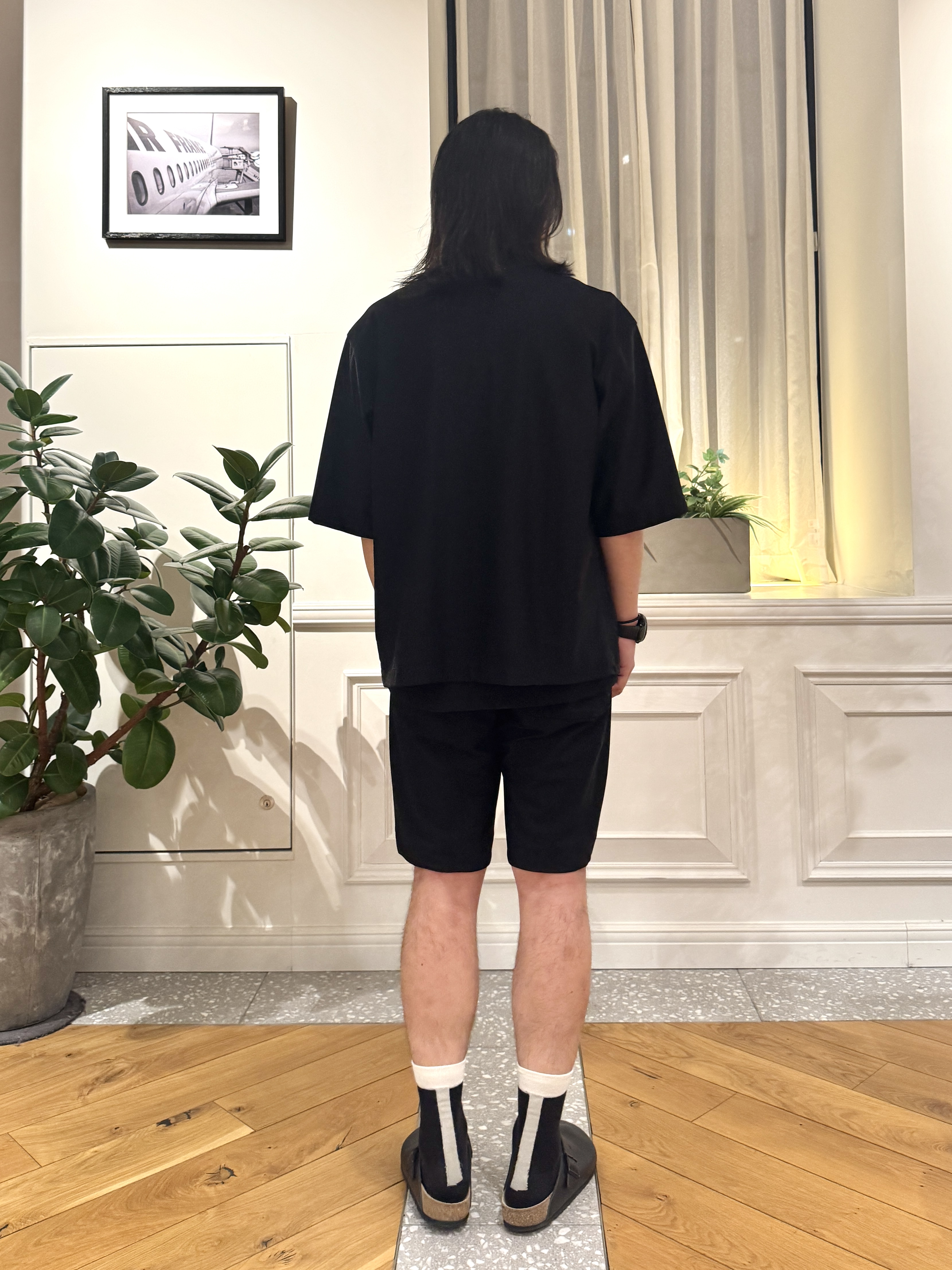 kawarataniさんの「DRESSTERIOR｜【接触冷感/UVカット/ウォッシャブル】AIRTOOL クルーネックTシャツ」を使ったコーディネート