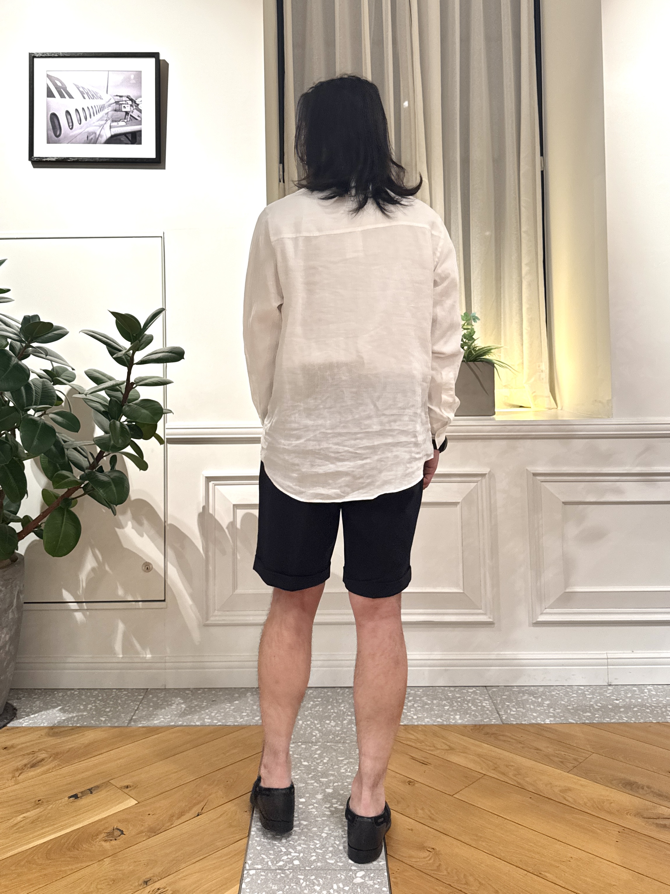 kawarataniさんの「DRESSTERIOR｜【Safari5月号掲載】ガーメンドダイ ピュアリネンシャツ」を使ったコーディネート
