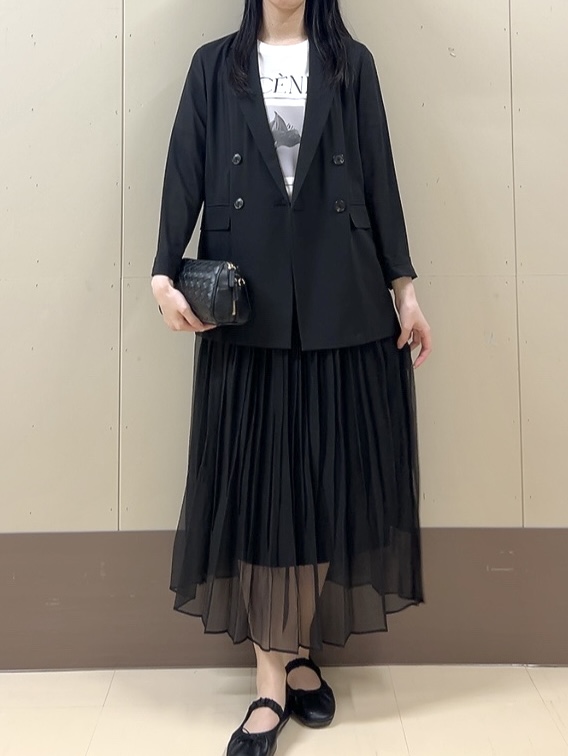 sechiさんの「UNTITLED｜◆【セットアップ可/接触冷感/通気性】ドライシアーダブルジャケット」を使ったコーディネート