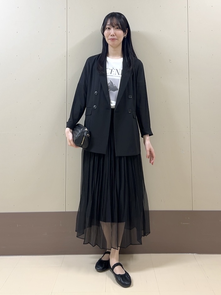 sechiさんの「UNTITLED｜◆【セットアップ可/接触冷感/通気性】ドライシアーダブルジャケット」を使ったコーディネート
