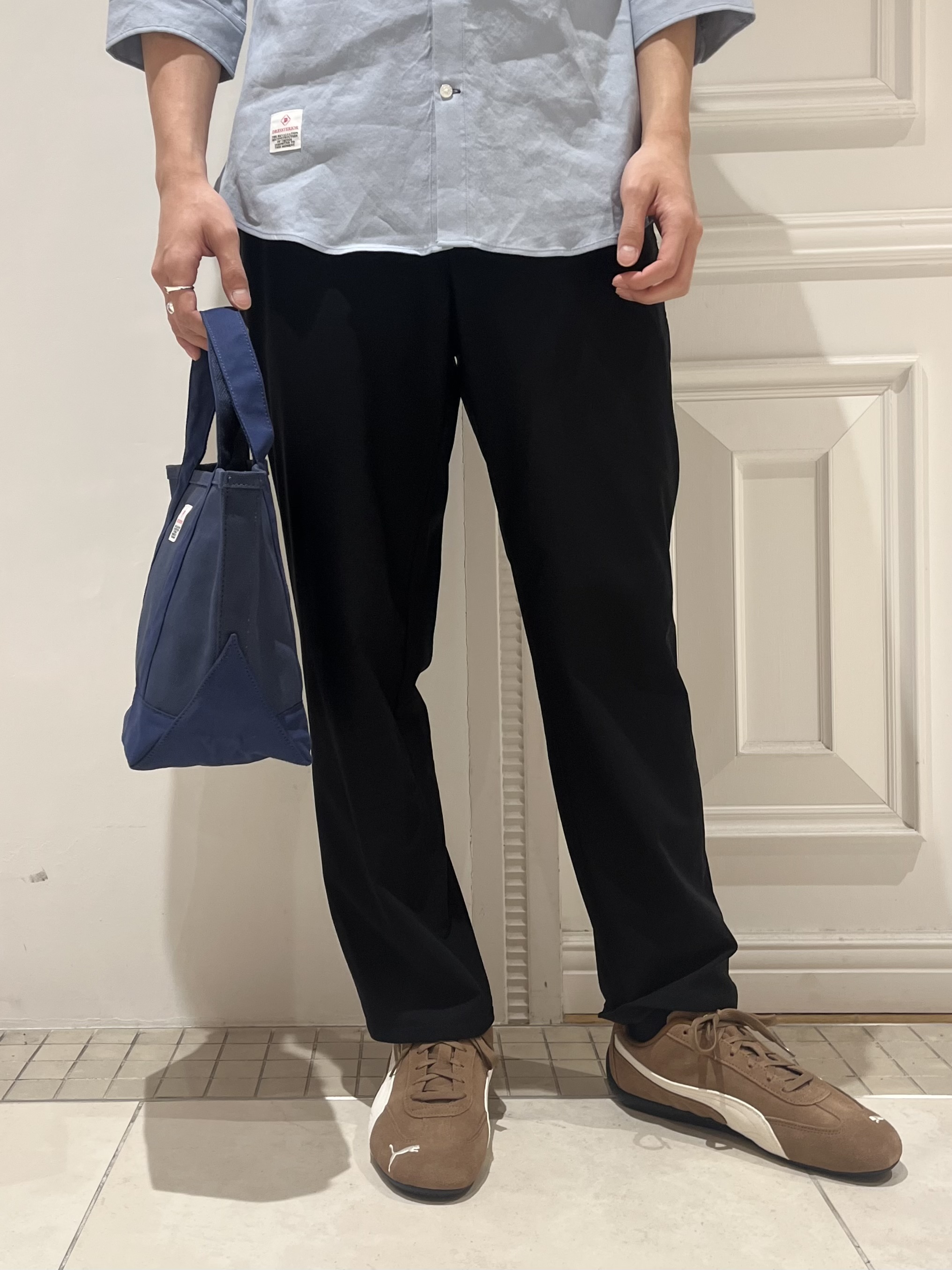 Watanabeさんの「DRESSTERIOR｜バイオリネン スリークオーターシャツ」を使ったコーディネート