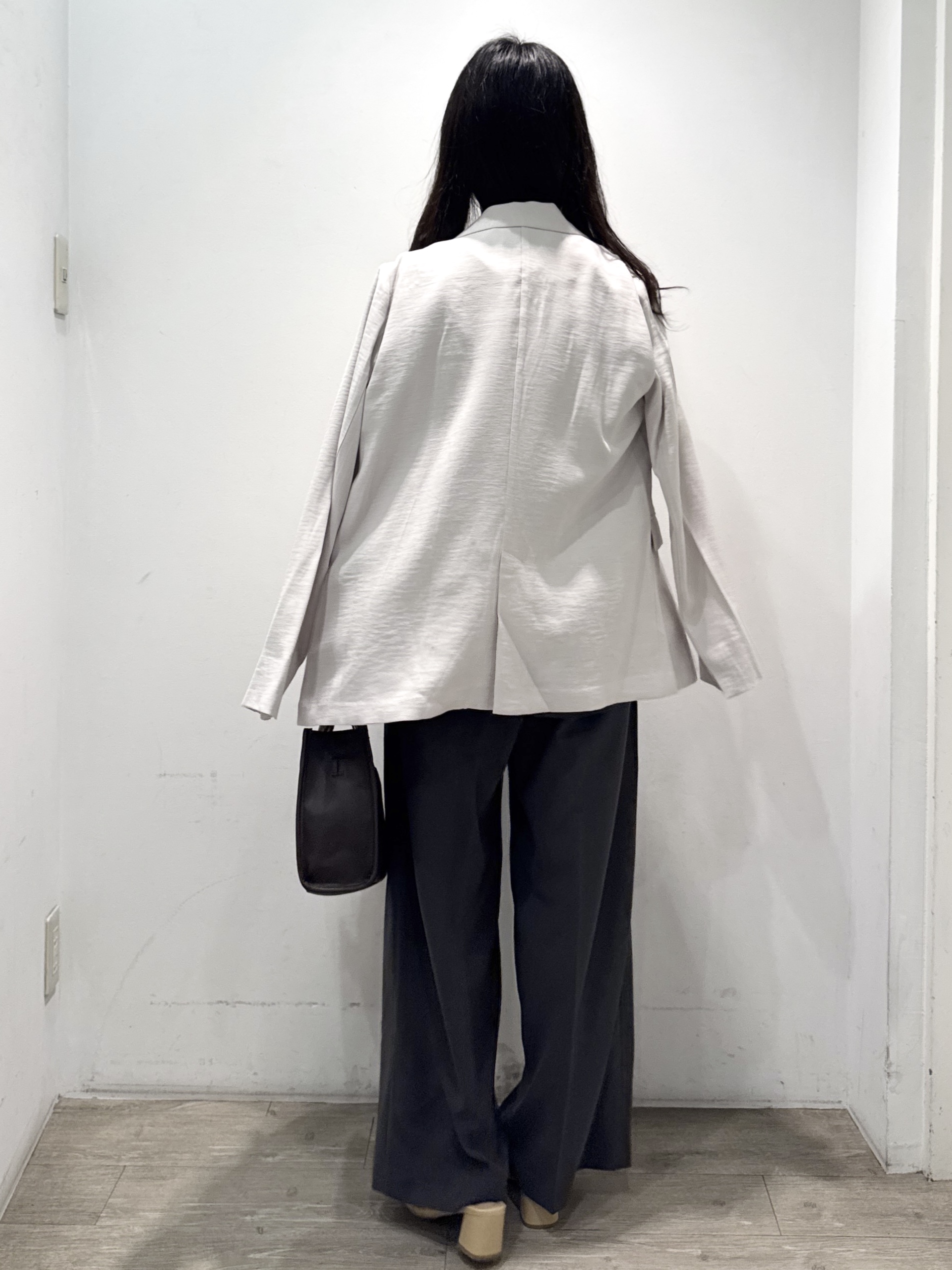 yuicciさんの「OPAQUE.CLIP｜シングルテーラードジャケット【洗える／裏地なし】」を使ったコーディネート
