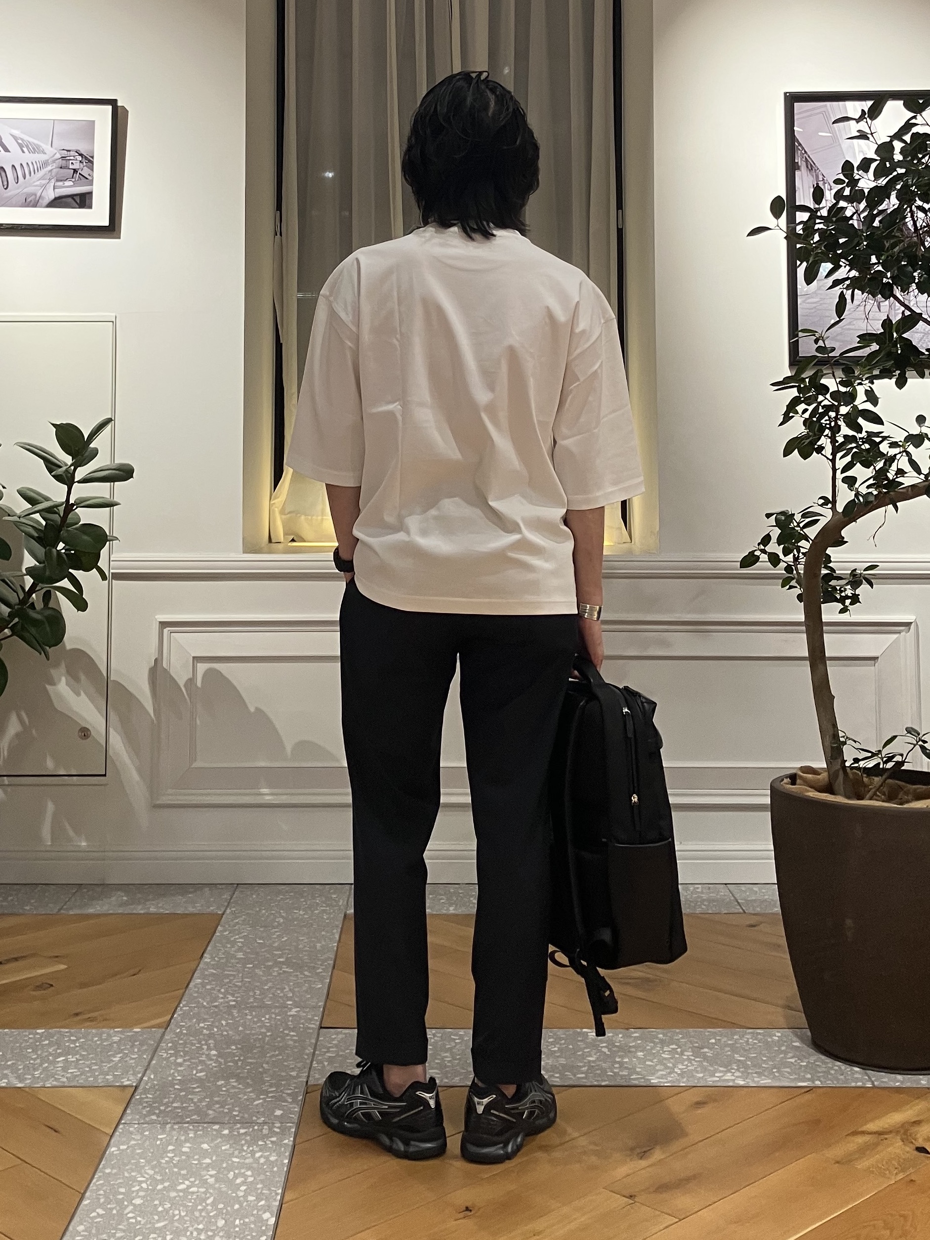 junyaさんの「DRESSTERIOR｜【干場義雅&times;DRESSTERIOR】ICE CLEAR COTTON Tシャツ」を使ったコーディネート