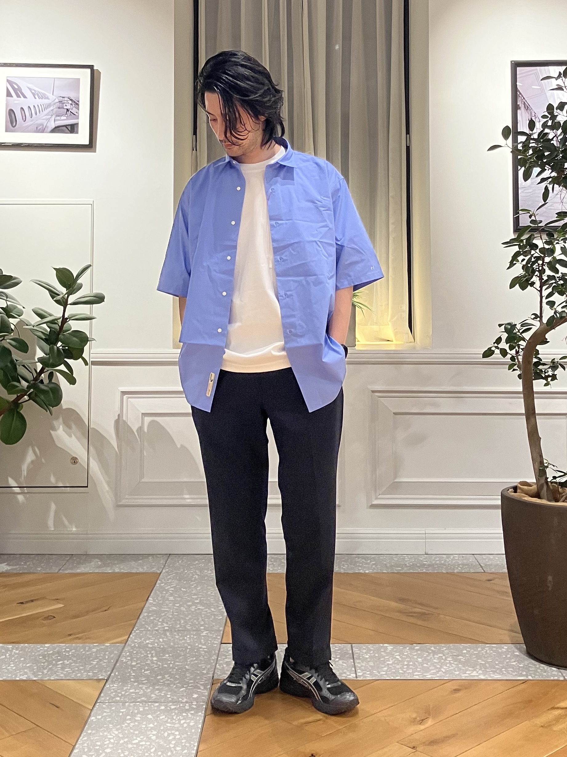 junyaさんの「DRESSTERIOR｜【干場義雅&times;DRESSTERIOR/再入荷】シドグラスシャツ」を使ったコーディネート