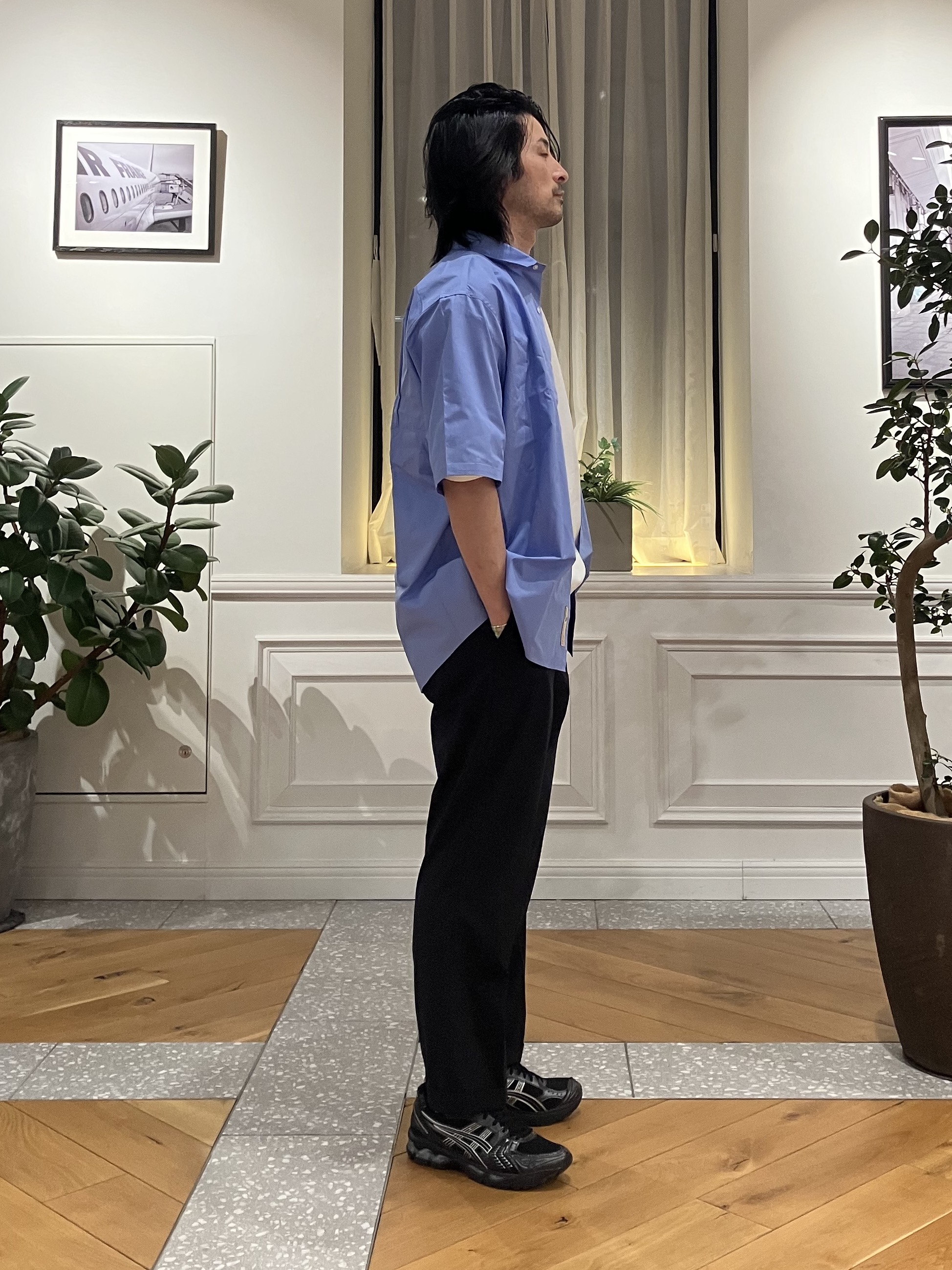 junyaさんの「DRESSTERIOR｜【干場義雅&times;DRESSTERIOR/再入荷】シドグラスシャツ」を使ったコーディネート