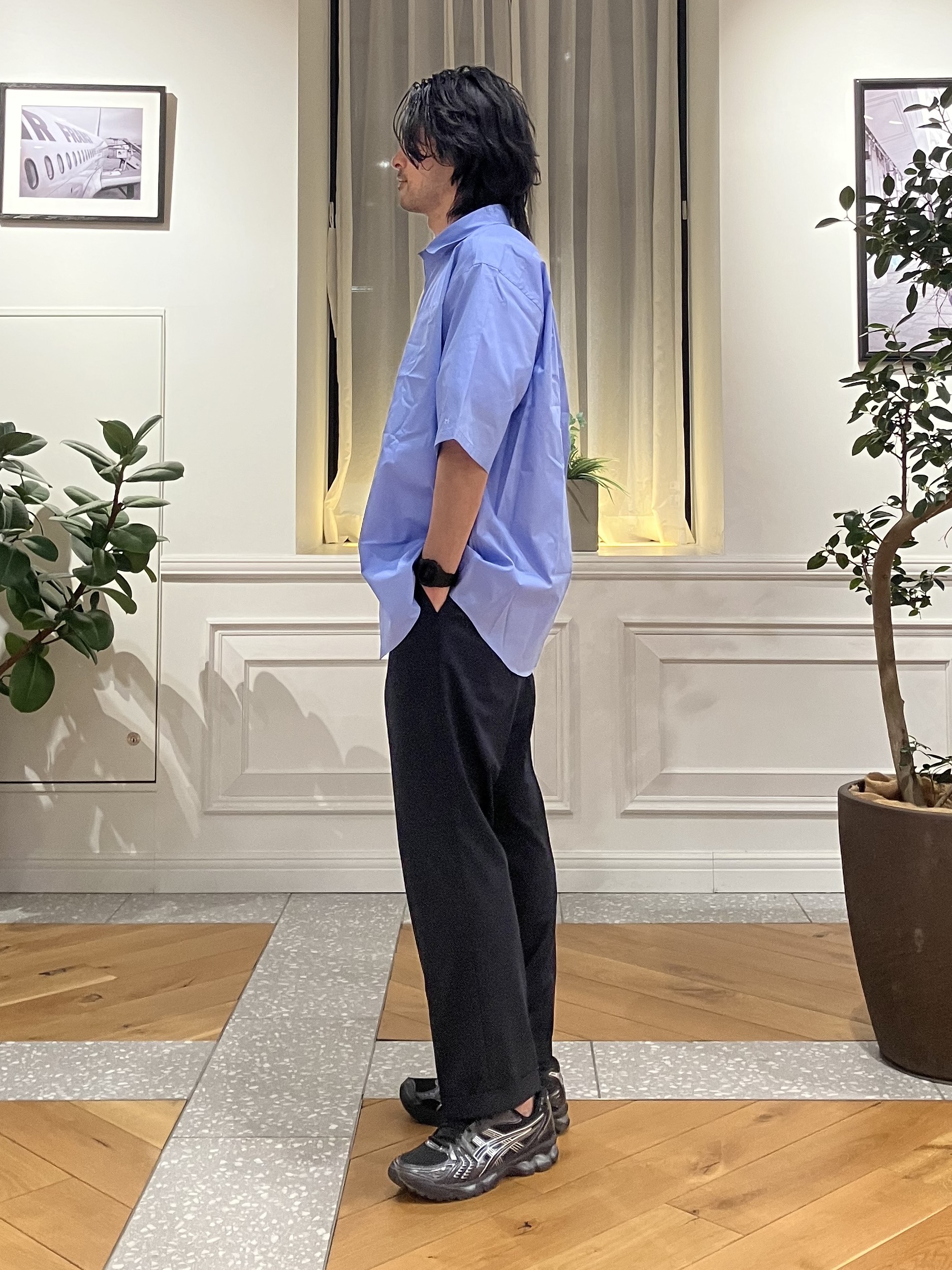 junyaさんの「DRESSTERIOR｜【干場義雅&times;DRESSTERIOR/再入荷】シドグラスシャツ」を使ったコーディネート