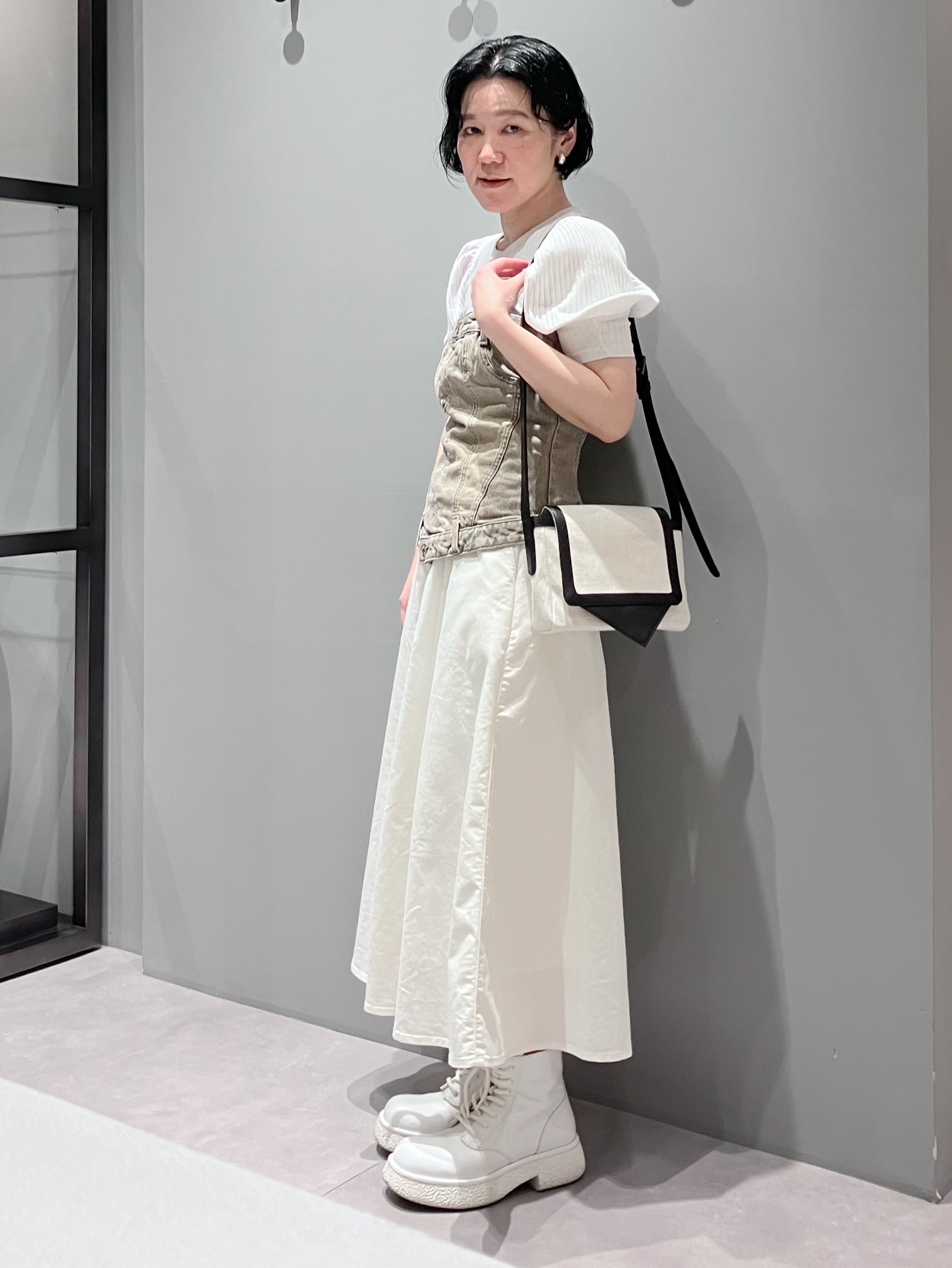 Cさんの「HIROKO HAYASHI｜TRIS（トリス）ショルダーバッグS」を使ったコーディネート