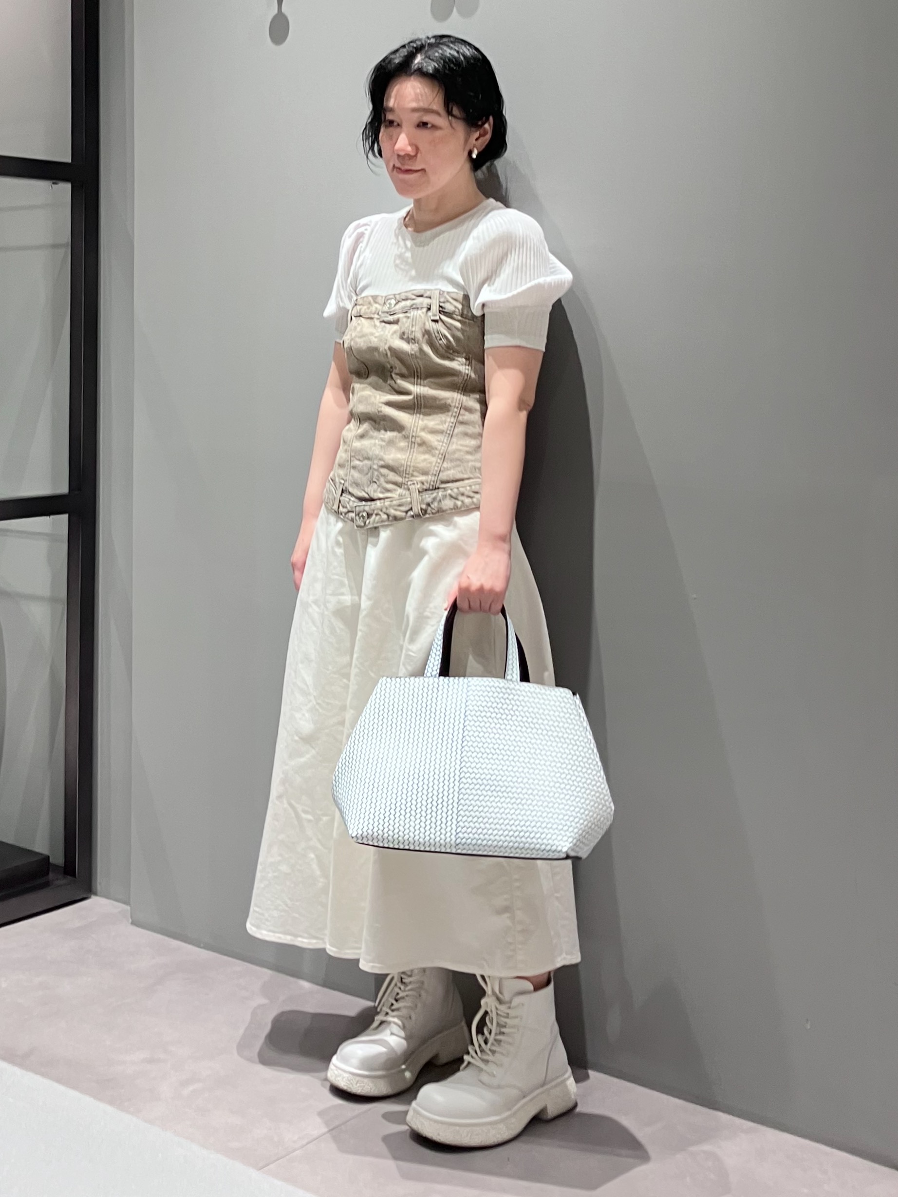Cさんの「HIROKO HAYASHI｜OTTICA（オッティカ）ハンドトートバッグS」を使ったコーディネート