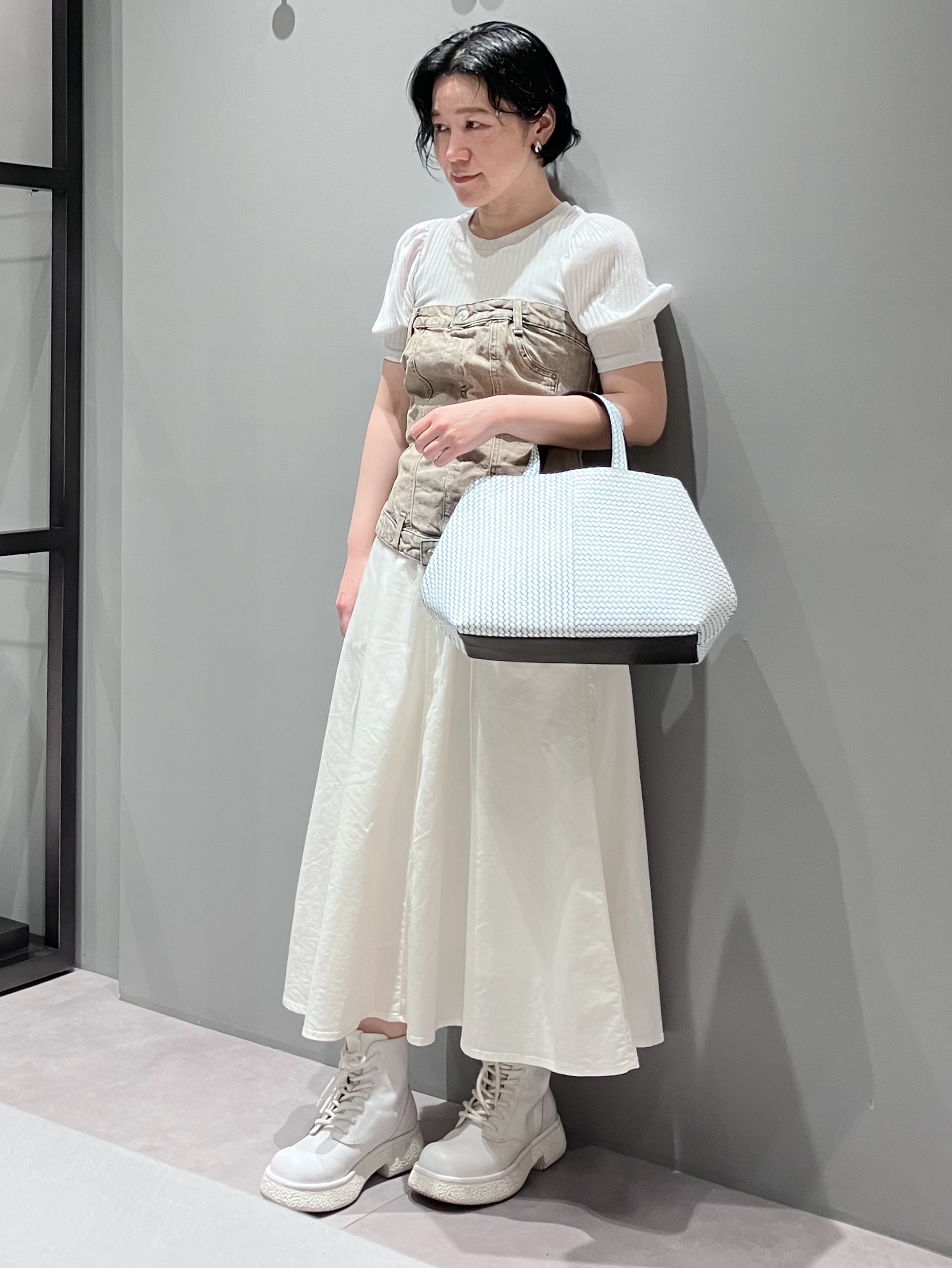 Cさんの「HIROKO HAYASHI｜OTTICA（オッティカ）ハンドトートバッグS」を使ったコーディネート