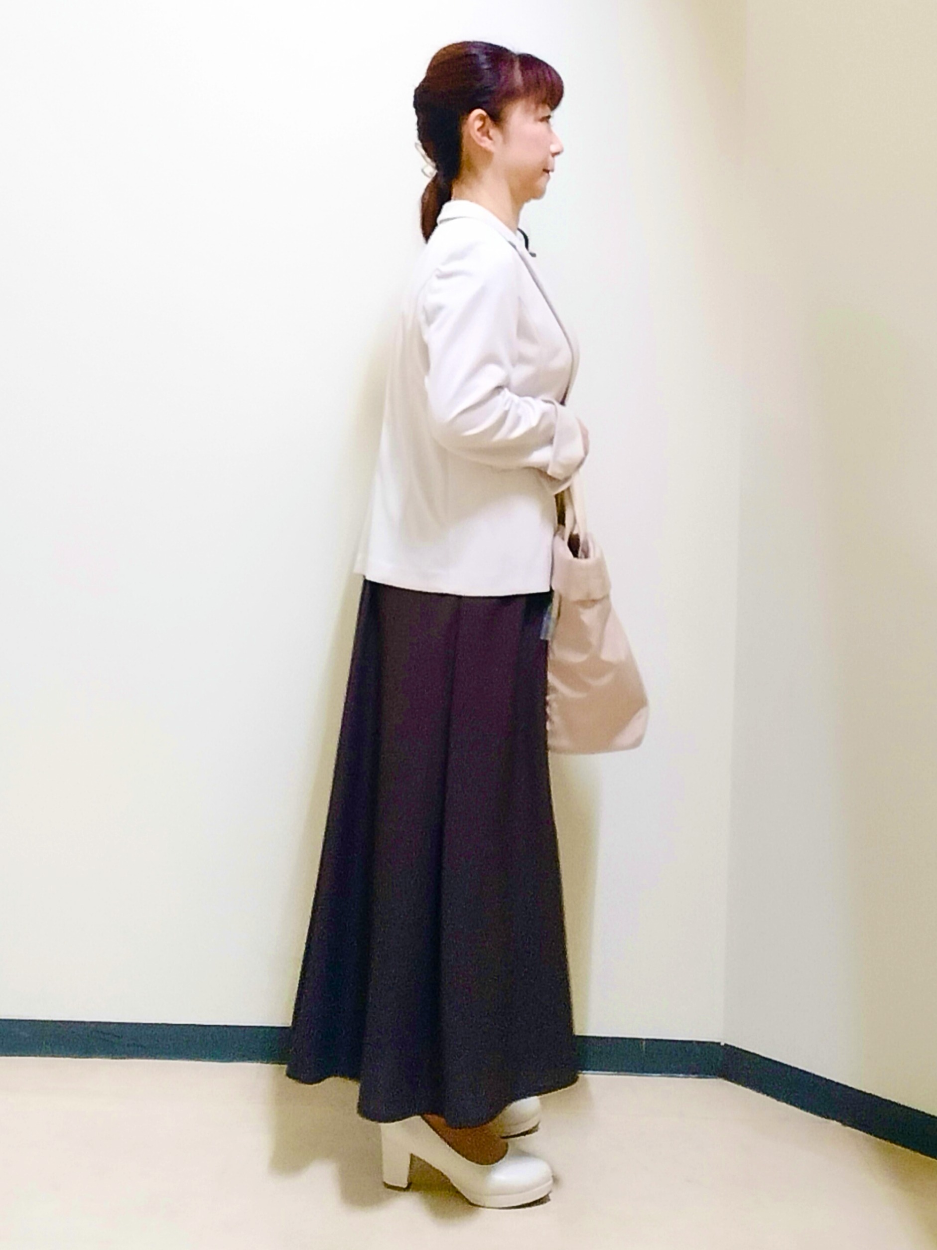 花さんの「Reflect｜【マシンウォッシャブル】フロントボタンワンピース」を使ったコーディネート