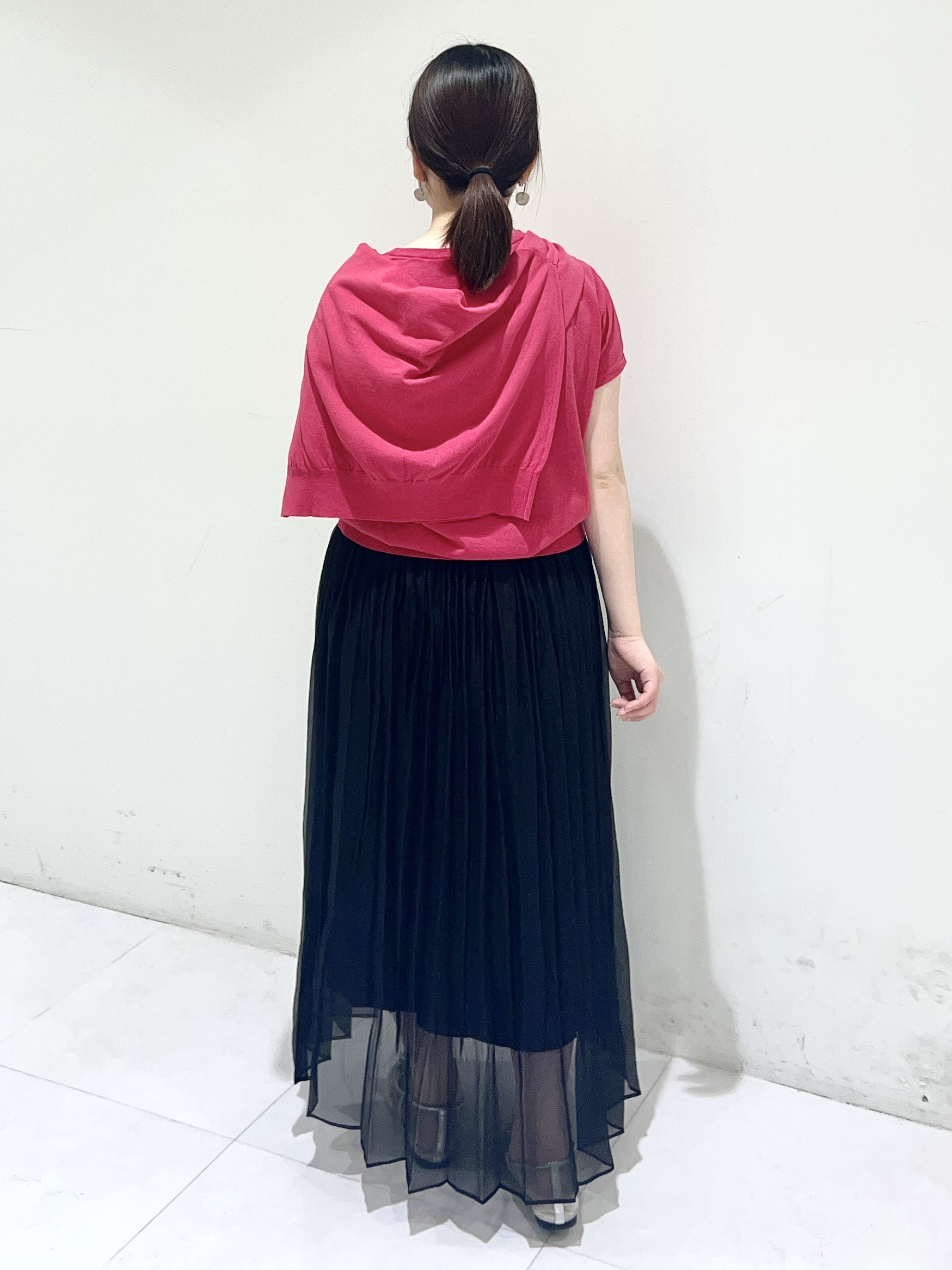 Mitsukiさんの「UNTITLED｜【9色展開/アンサンブル可/洗える】コットンベーシックニット」を使ったコーディネート