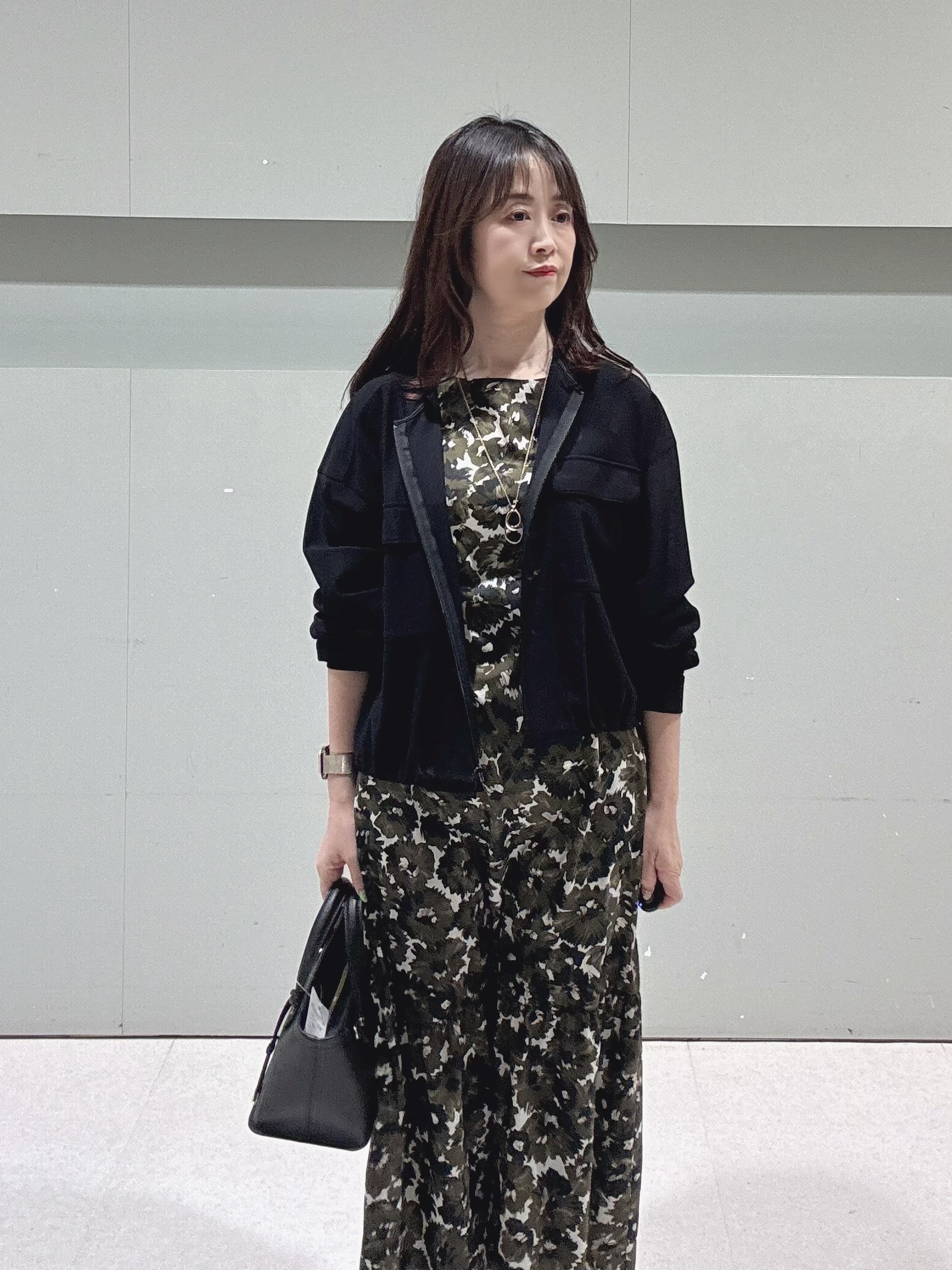makiさんの「UNTITLED｜◆【洗える】シアーブルゾン」を使ったコーディネート