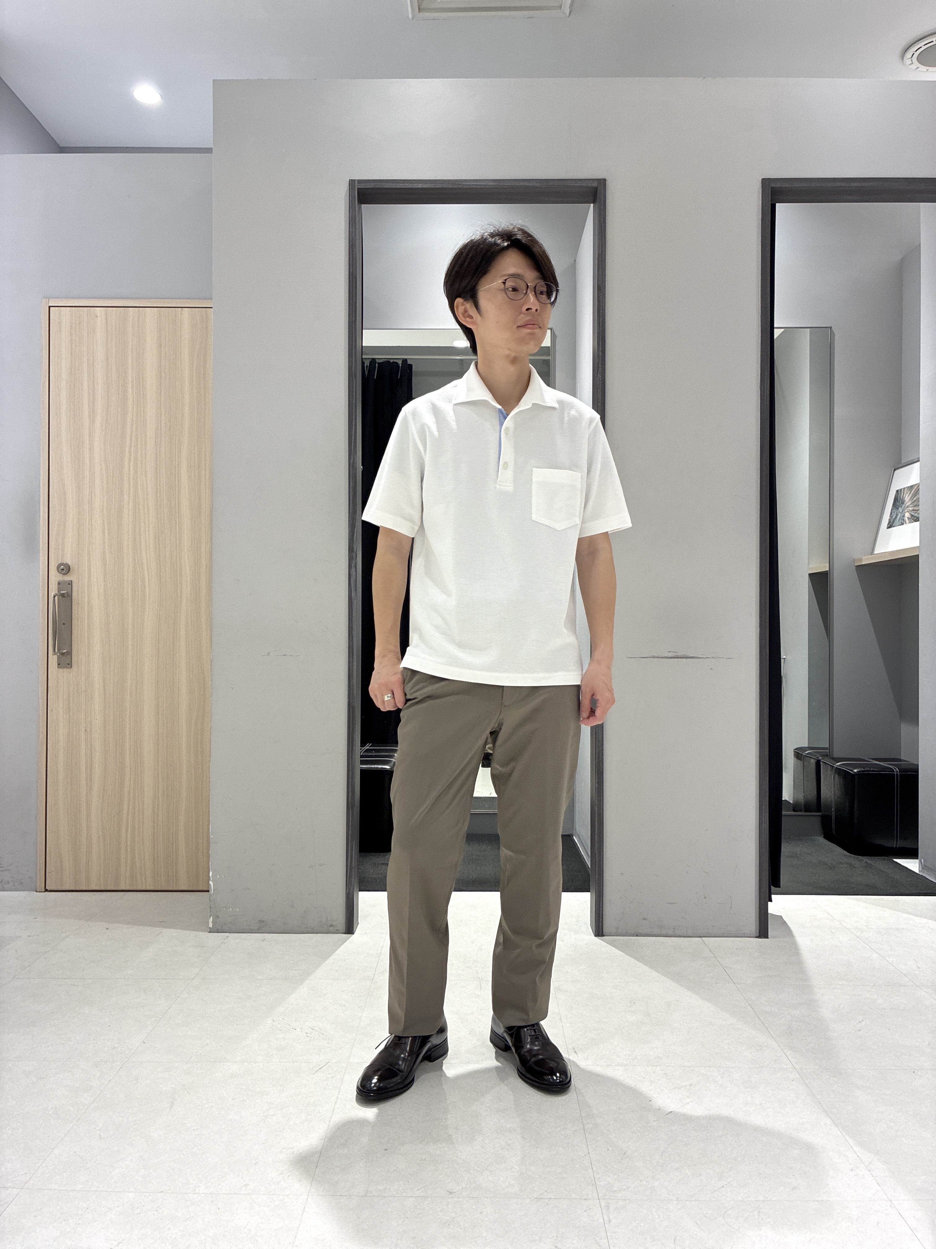 わいずみさんの「TAKEO KIKUCHI｜【360&deg;ストレッチ／軽量】None Of Stress ライト ジャケット（セットアップ対応）」を使ったコーディネート