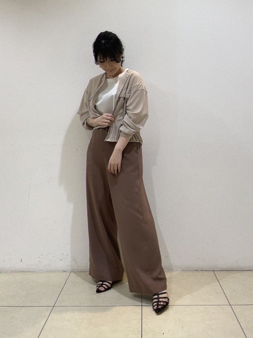 watanabeさんの「UNTITLED｜◆【洗える】シアーブルゾン」を使ったコーディネート