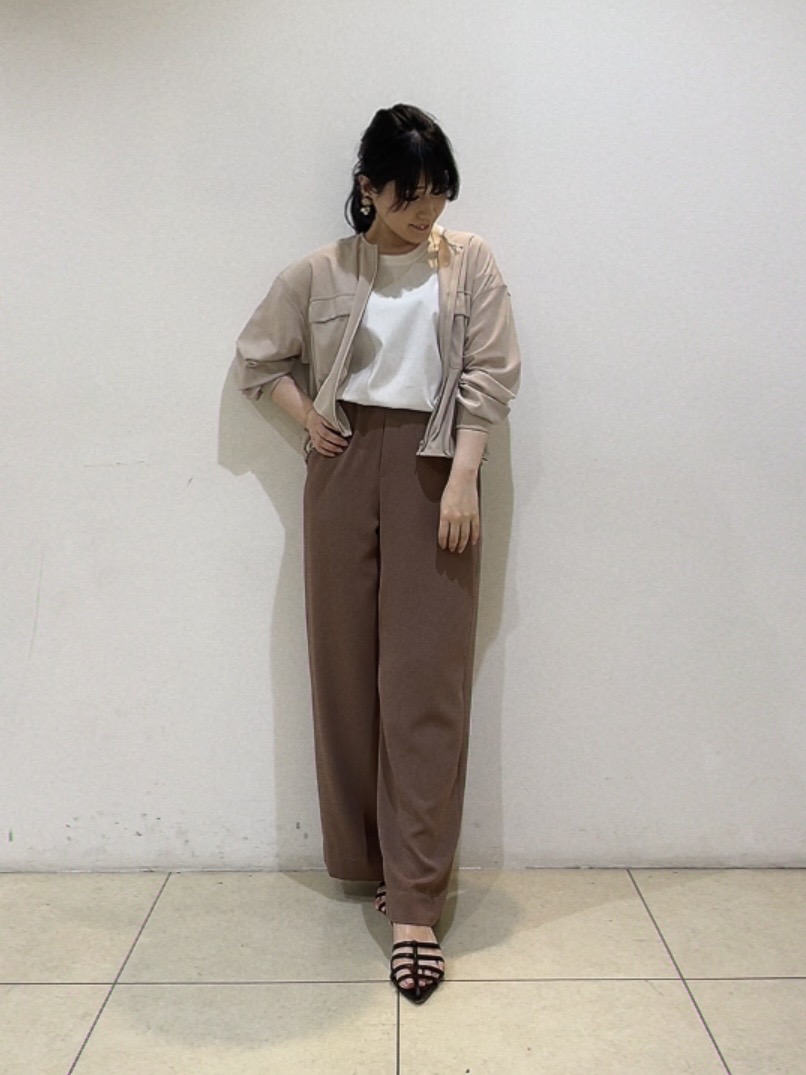 watanabeさんの「UNTITLED｜◆【洗える】シアーブルゾン」を使ったコーディネート