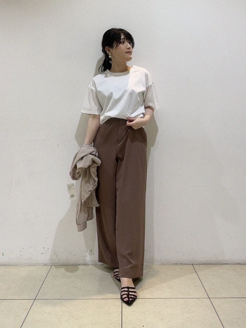 watanabeさんの「UNTITLED｜◆【洗える】シアーブルゾン」を使ったコーディネート