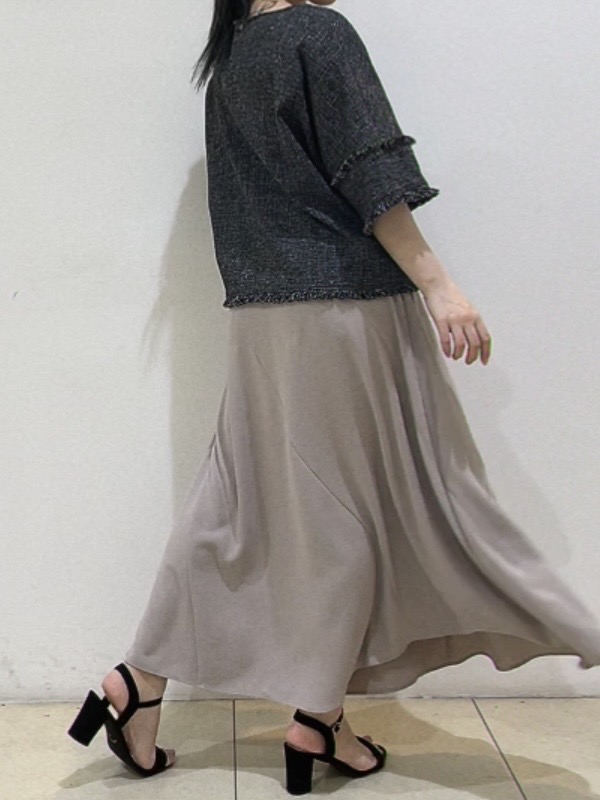 watanabeさんの「UNTITLED｜【セットアップ可/接触冷感/遮熱】リラクシーフレアスカート」を使ったコーディネート