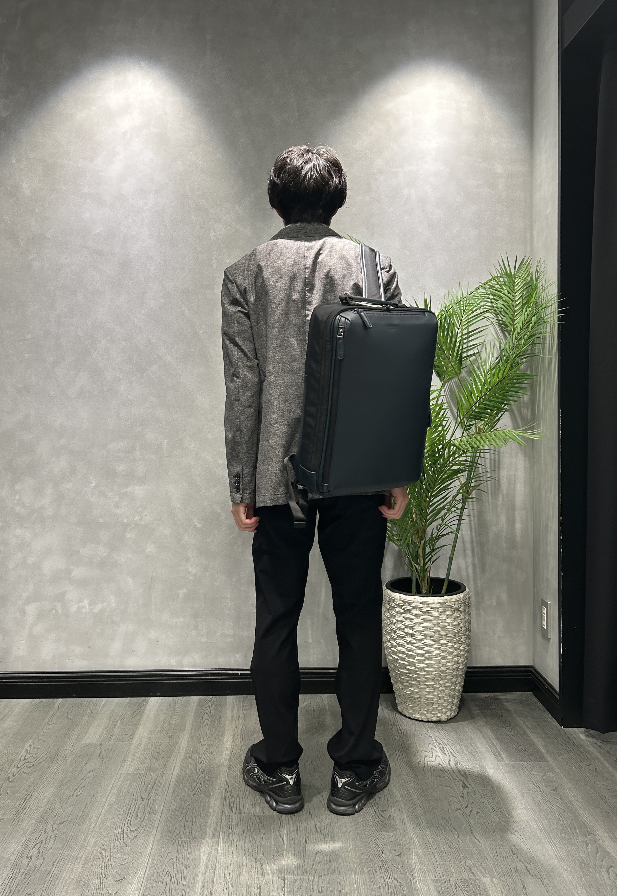 ruiさんの「TAKEO KIKUCHI｜【抗菌防臭】COOL DOTS（R）ドビープリント ジャケット」を使ったコーディネート