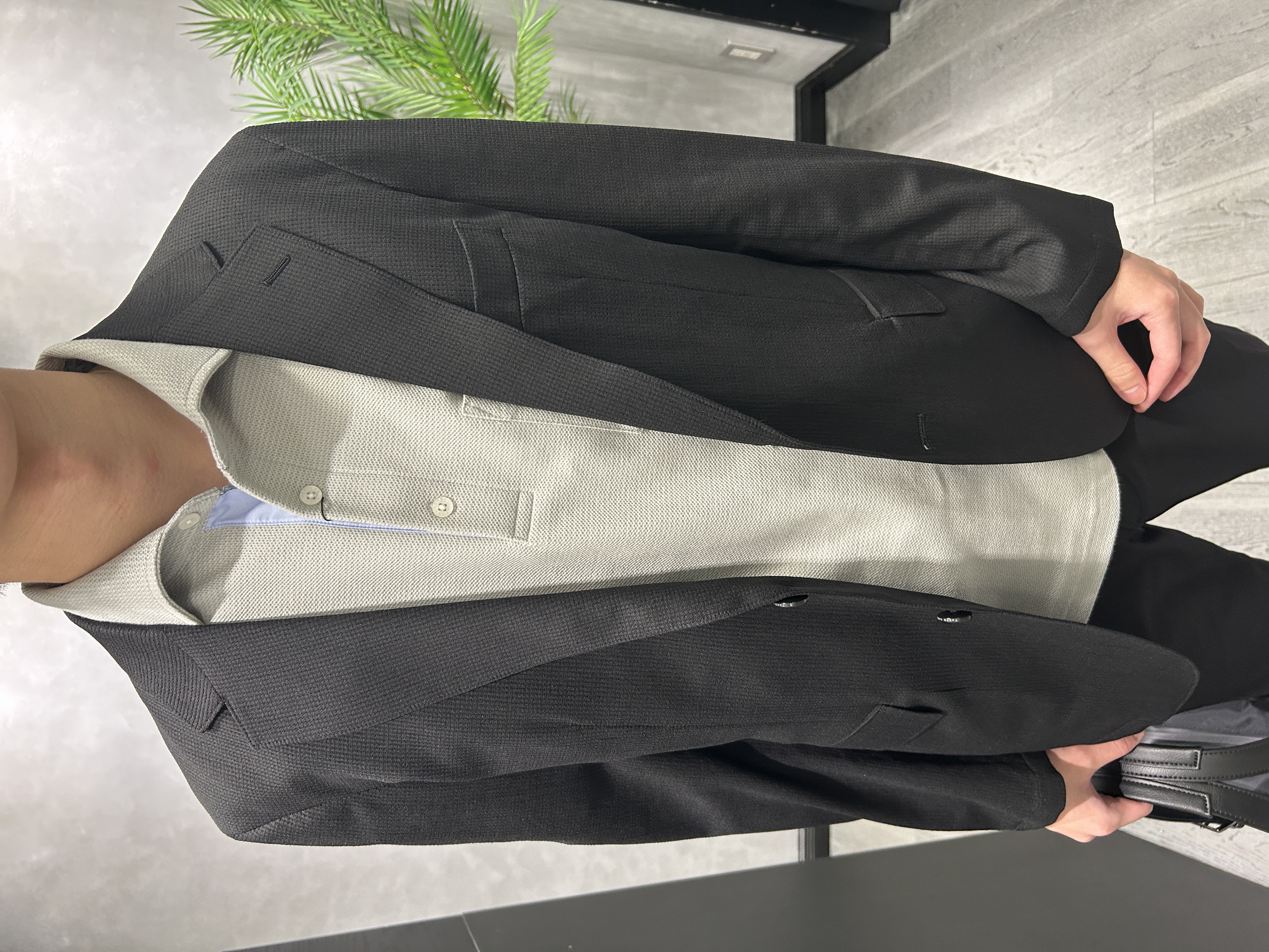 ruiさんの「TAKEO KIKUCHI｜【Begin5月号掲載/通気性】トリコットサッカー ジャケット」を使ったコーディネート