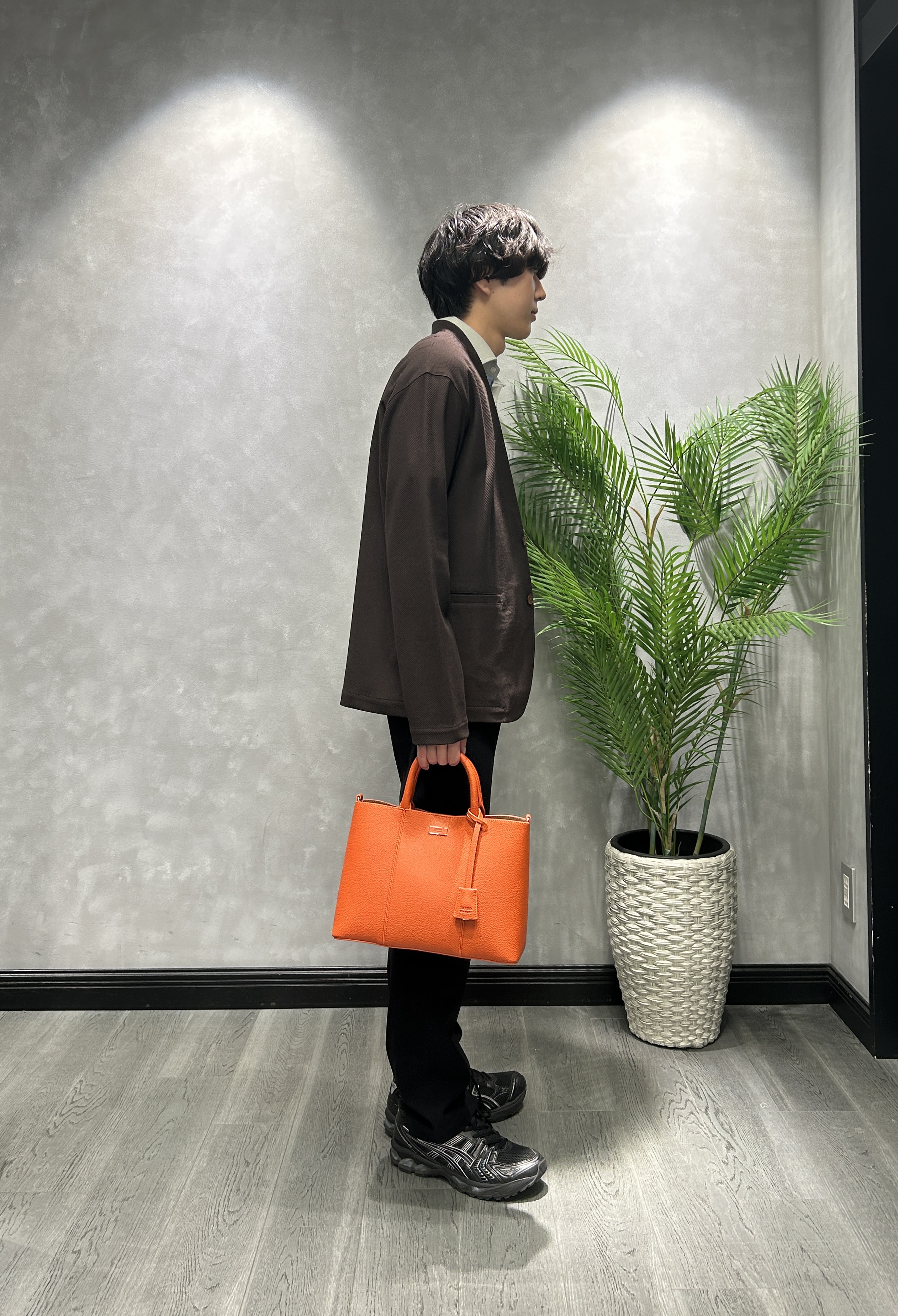ruiさんの「TAKEO KIKUCHI｜【抗菌防臭】バーズアイメッシュノーカラージャケット」を使ったコーディネート